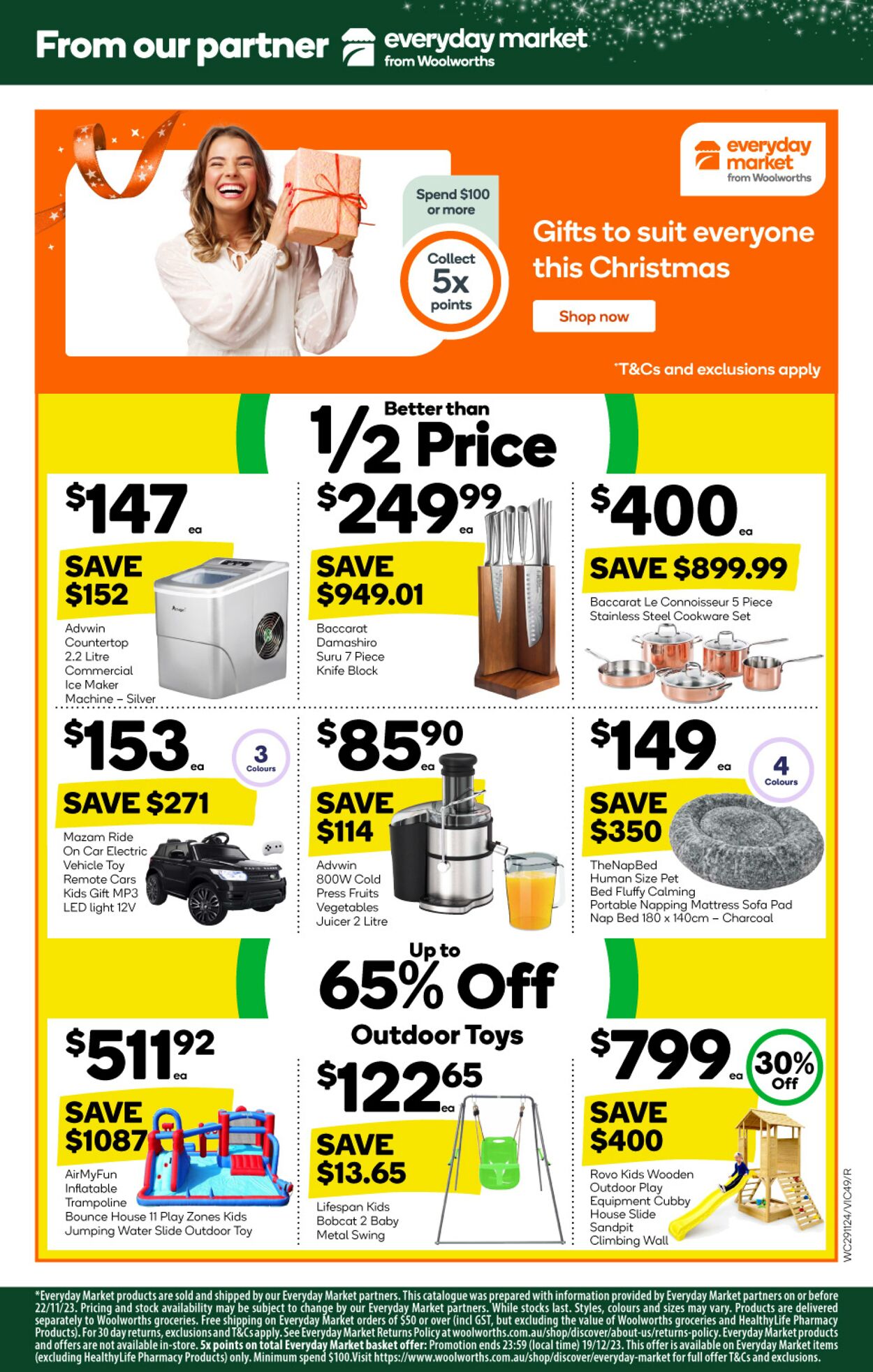 Catalogue Woolworths 29.11.2023 - 05.12.2023