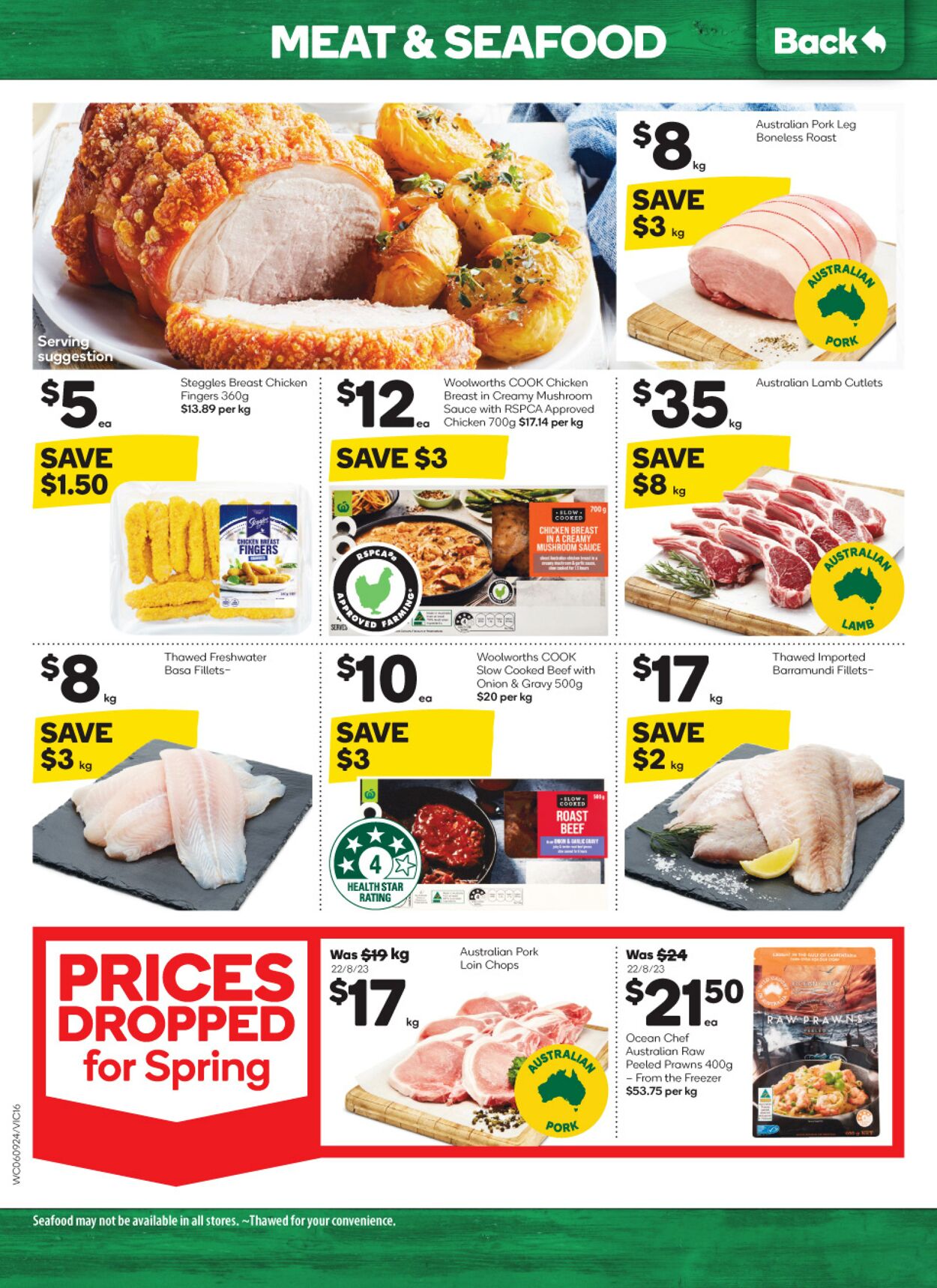 Catalogue Woolworths 06.09.2023 - 12.09.2023