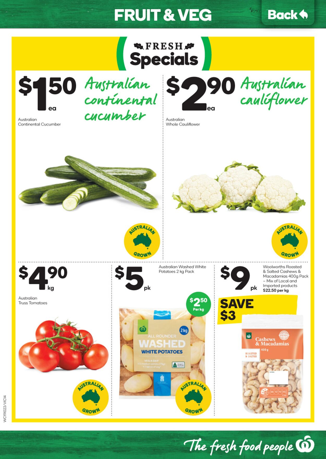 Catalogue Woolworths 19.10.2022 - 25.10.2022