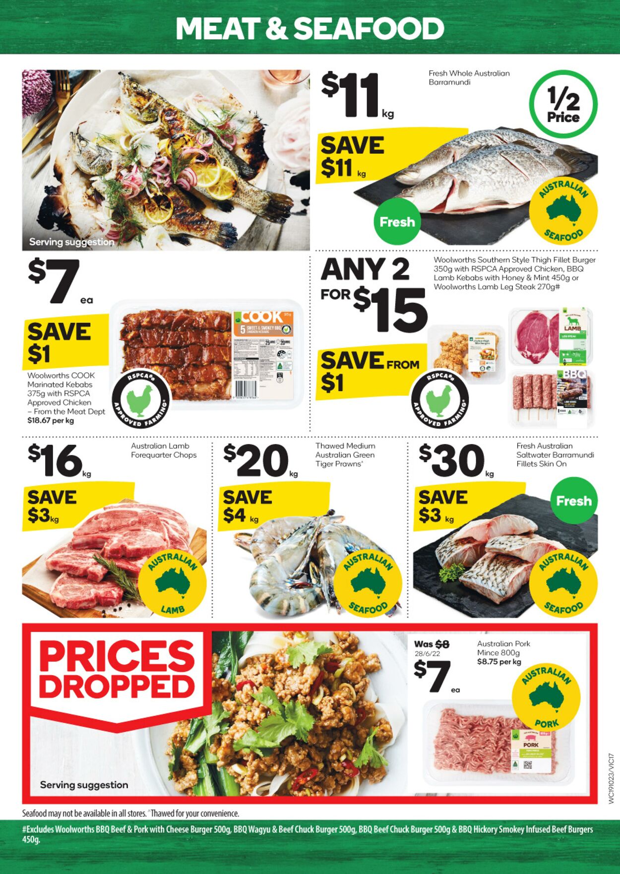 Catalogue Woolworths 19.10.2022 - 25.10.2022