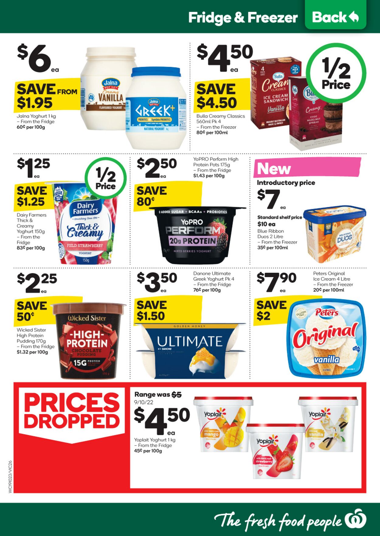 Catalogue Woolworths 19.10.2022 - 25.10.2022