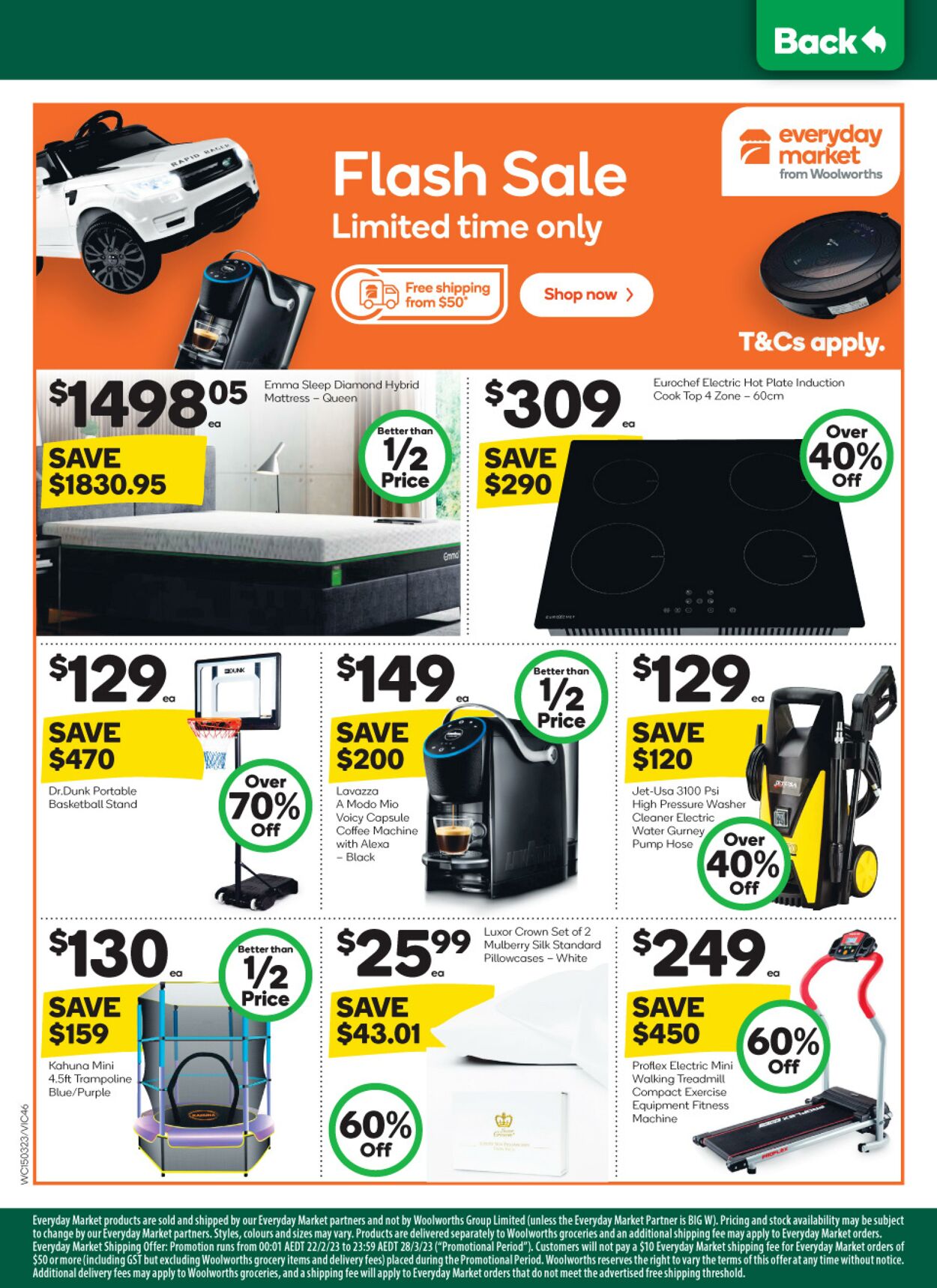 Catalogue Woolworths 15.03.2023 - 21.03.2023