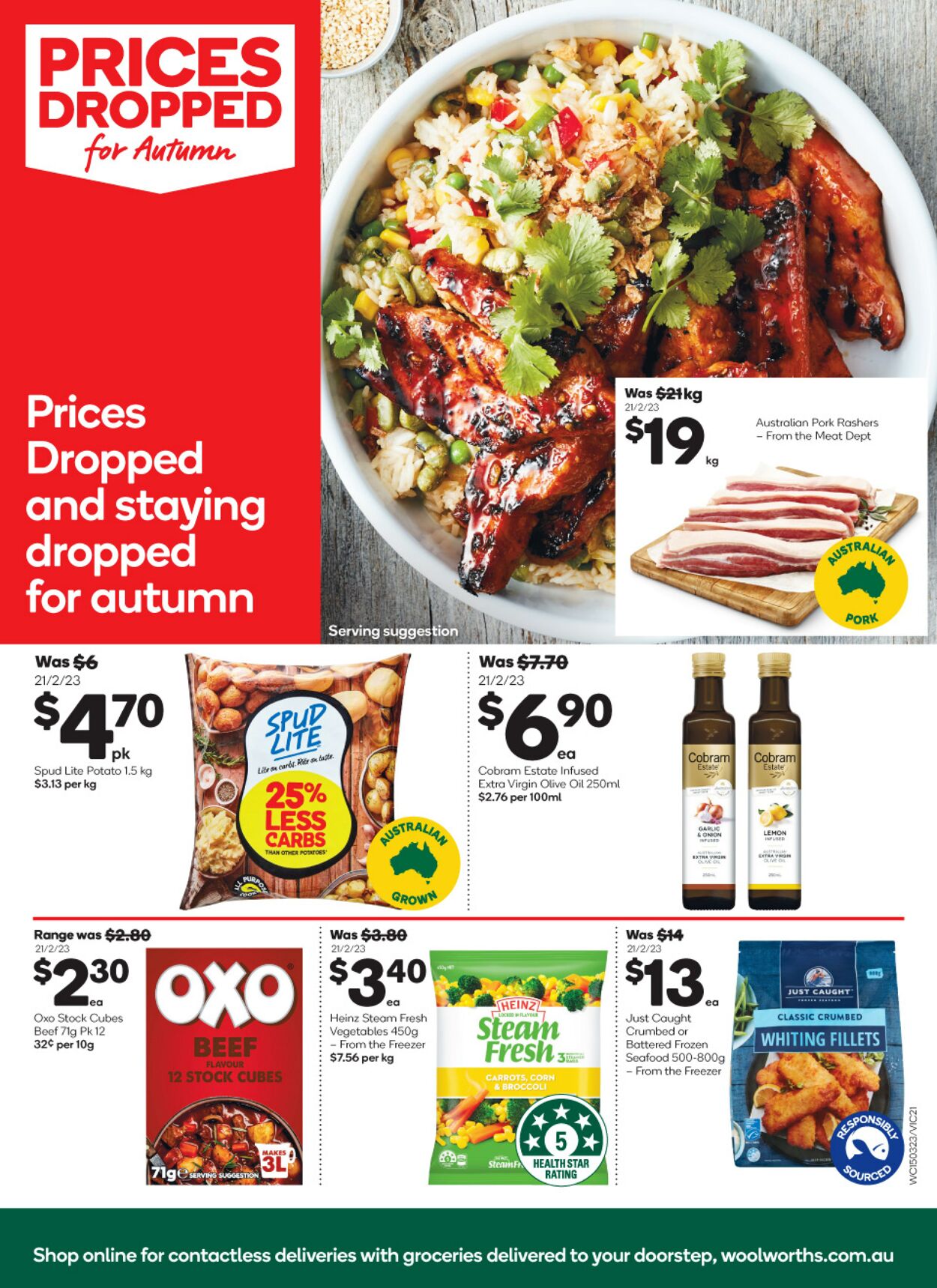 Catalogue Woolworths 15.03.2023 - 21.03.2023