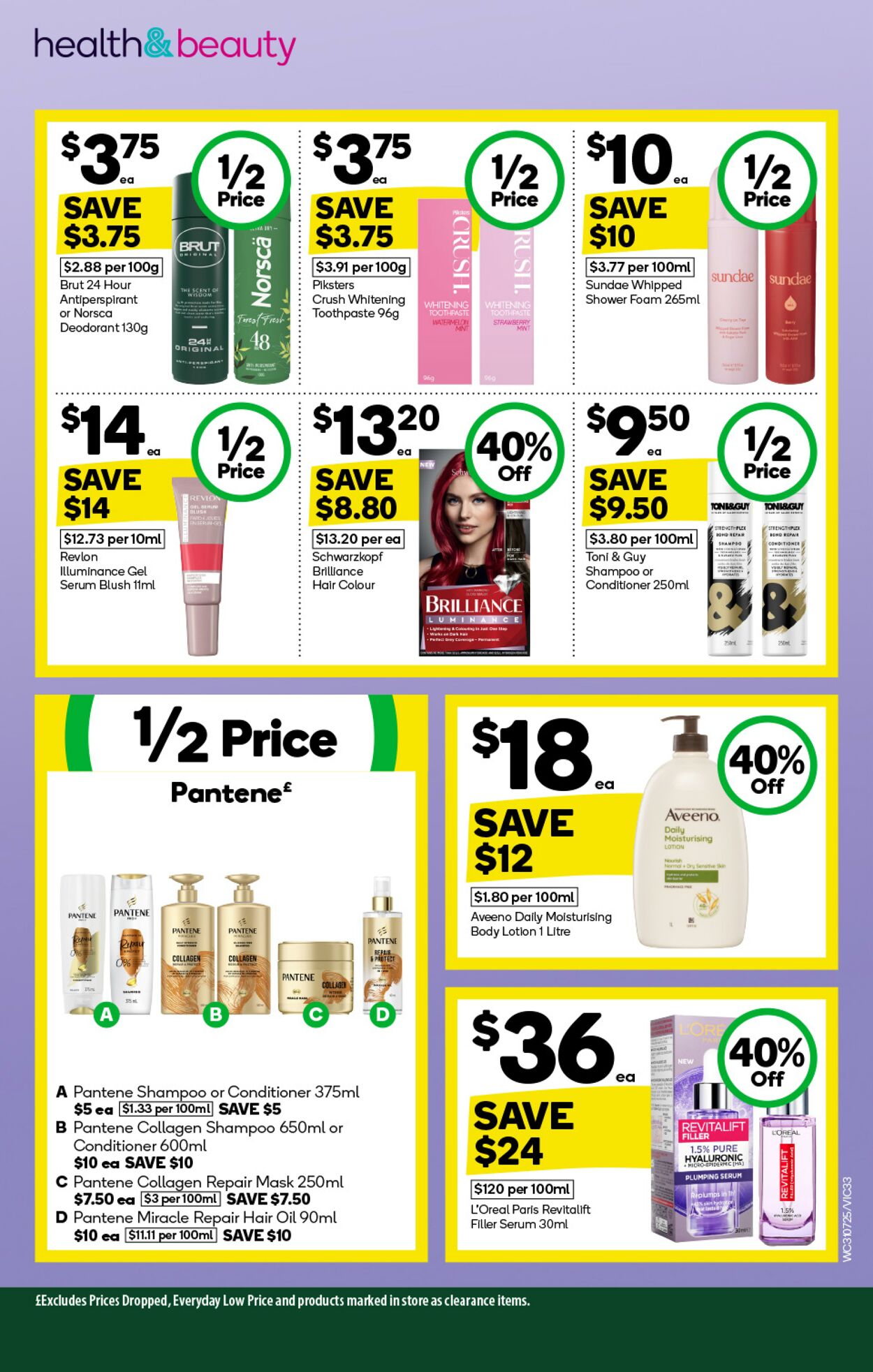 Catalogue Woolworths 31.07.2024 - 06.08.2024