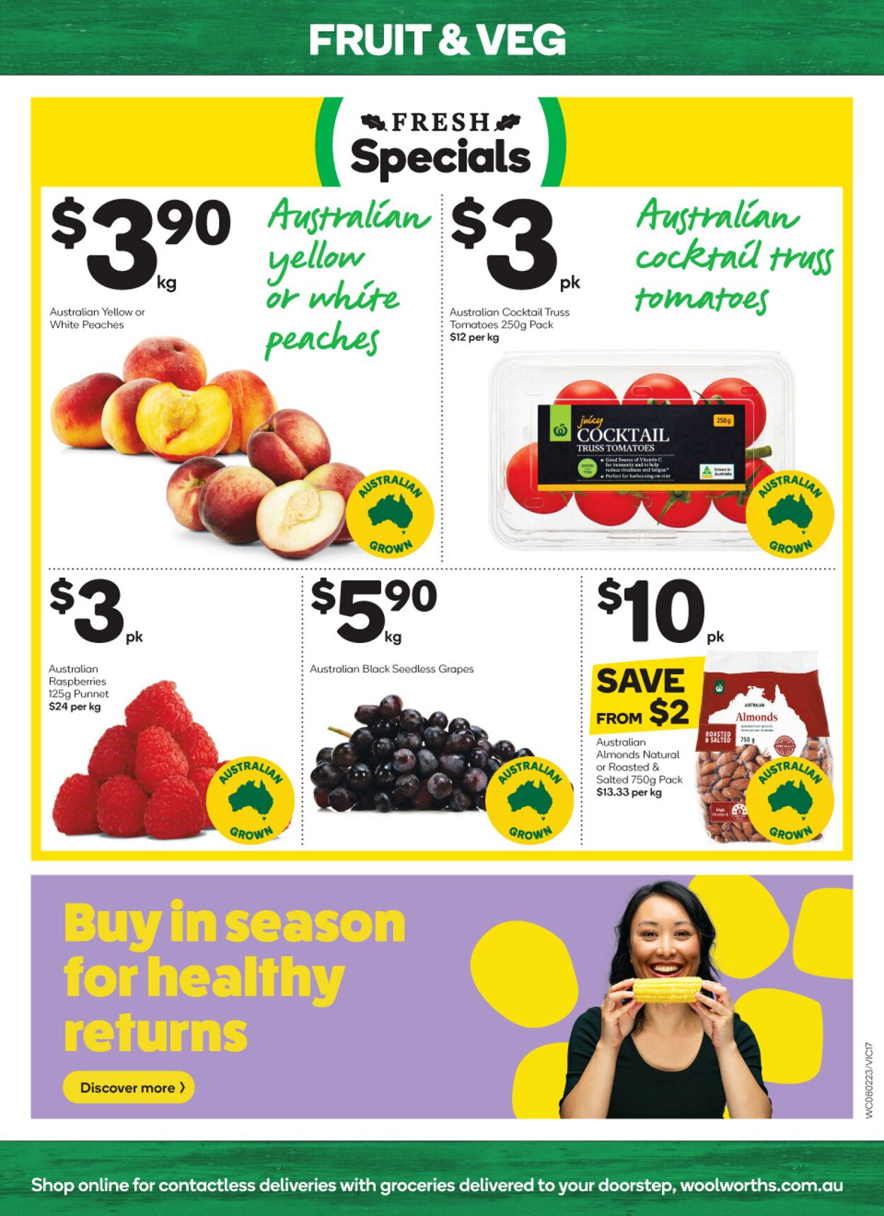 Catalogue Woolworths 08.02.2023 - 14.02.2023