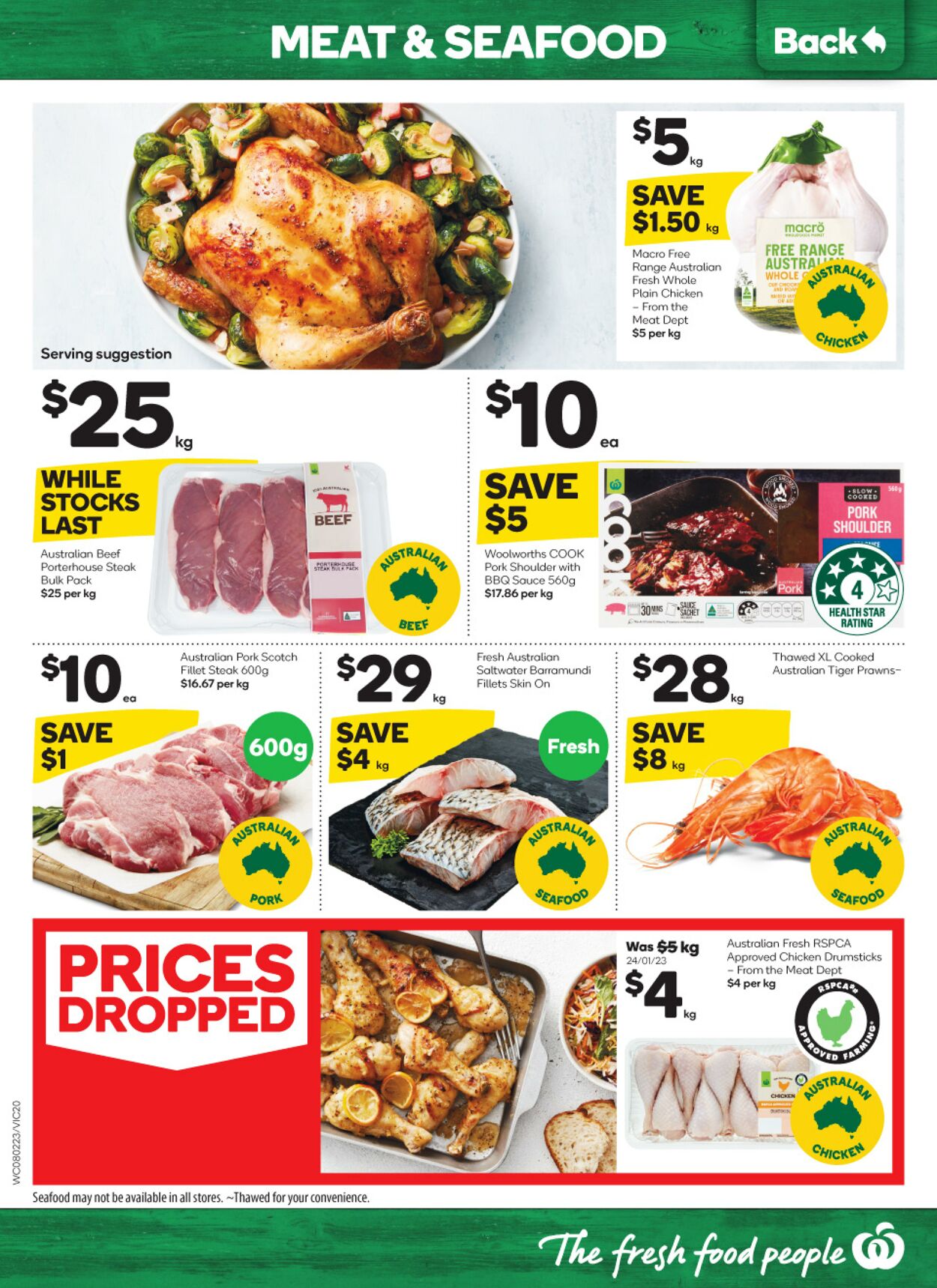 Catalogue Woolworths 08.02.2023 - 14.02.2023