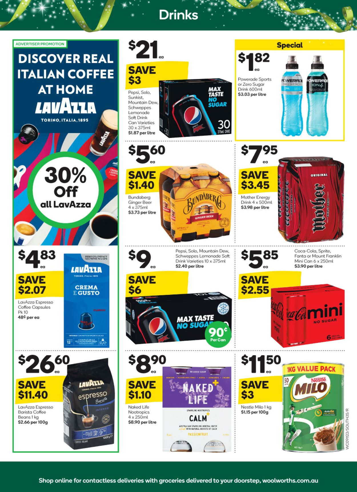 Catalogue Woolworths 09.11.2022 - 15.11.2022