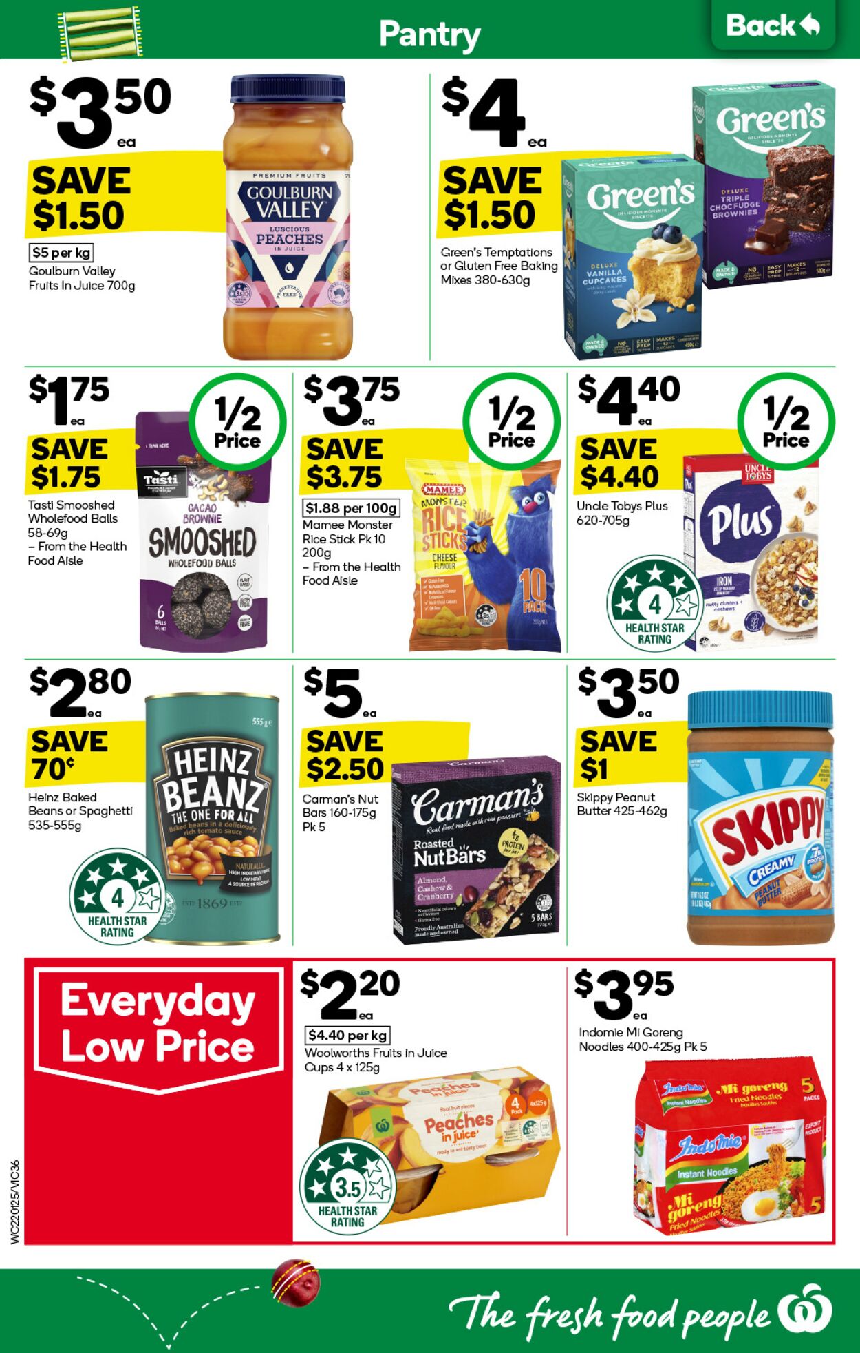 Catalogue Woolworths 22.01.2025 - 28.01.2025