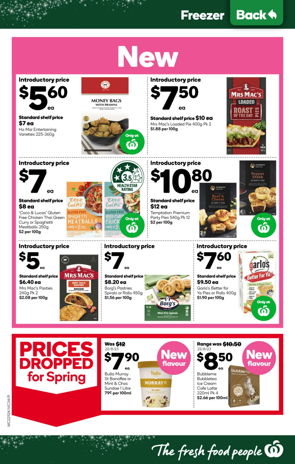 Catalogue Woolworths 22.11.2023 - 28.11.2023