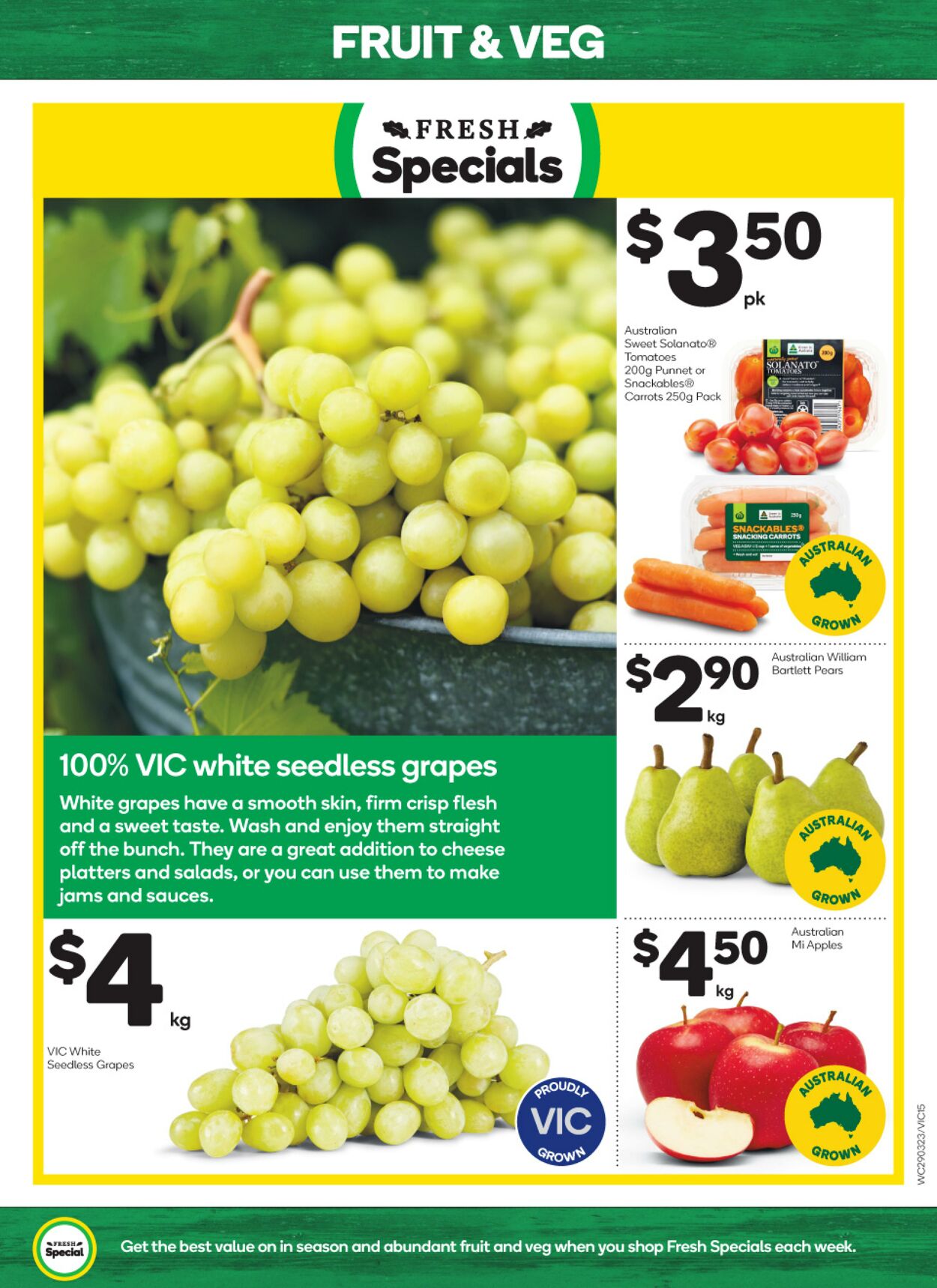 Catalogue Woolworths 29.03.2023 - 04.04.2023