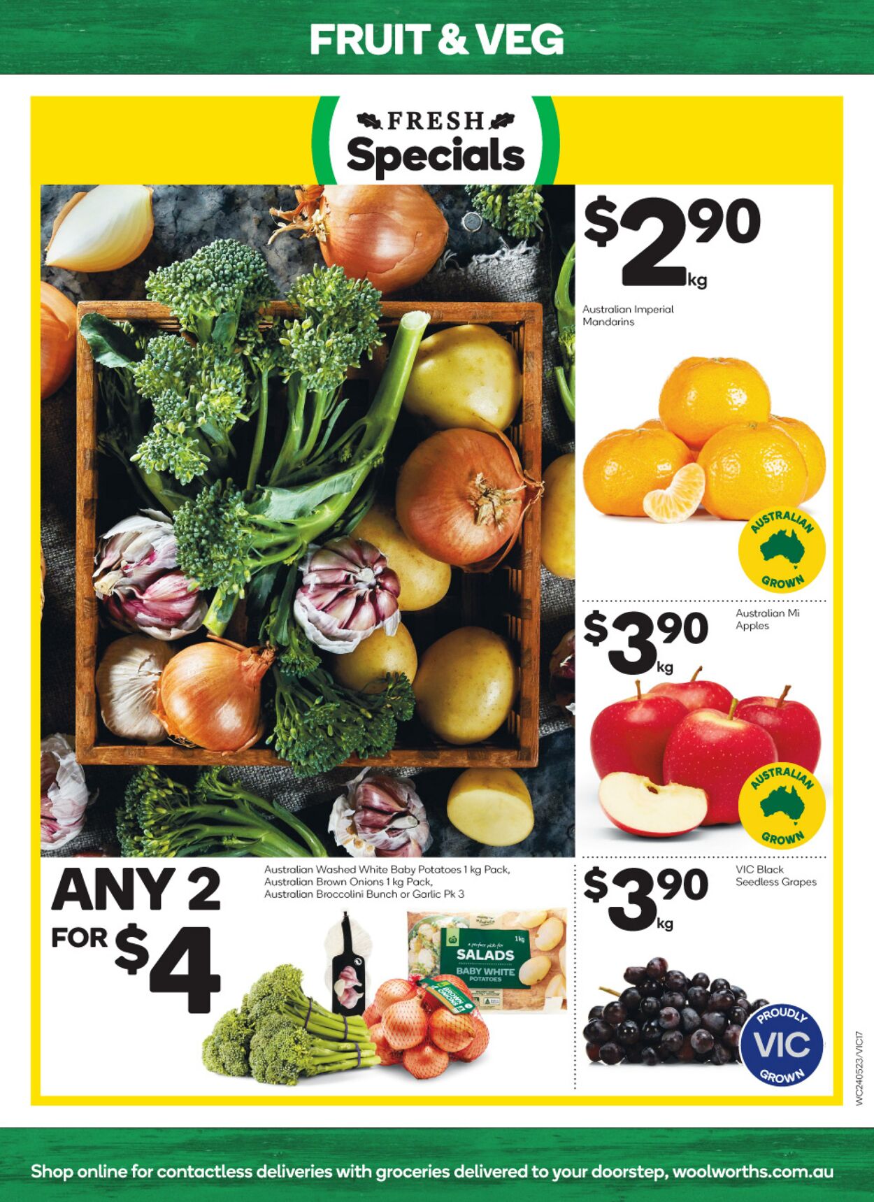 Catalogue Woolworths 24.05.2023 - 30.05.2023