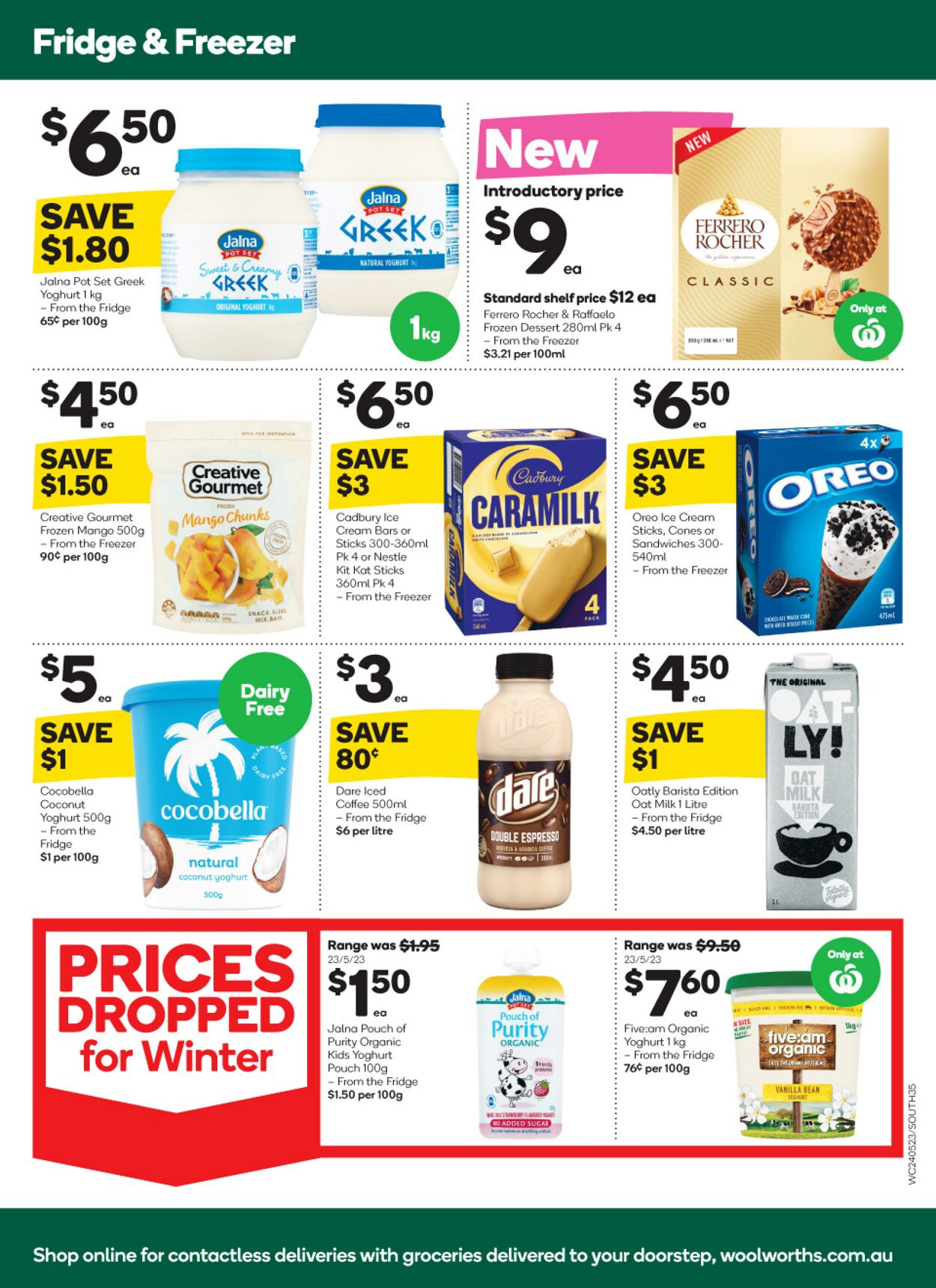 Catalogue Woolworths 24.05.2023 - 30.05.2023