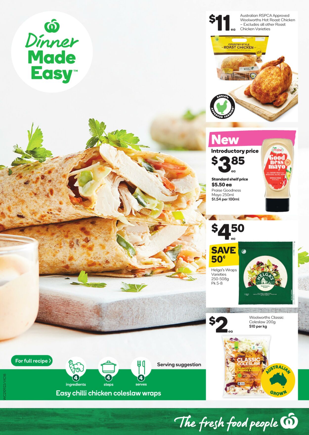 Catalogue Woolworths 21.09.2022 - 27.09.2022