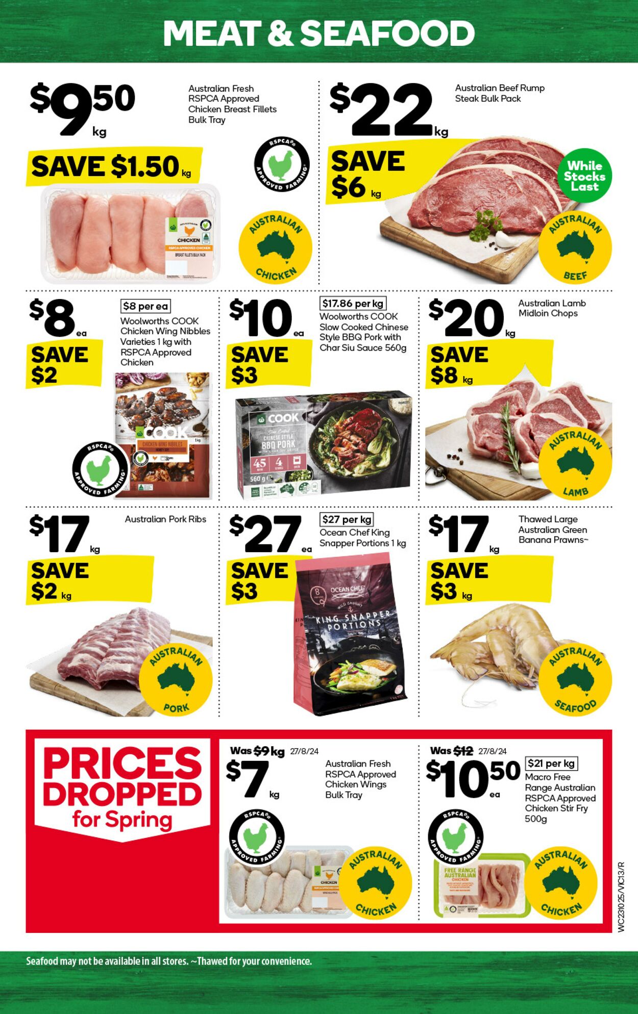 Catalogue Woolworths 23.10.2024 - 29.10.2024