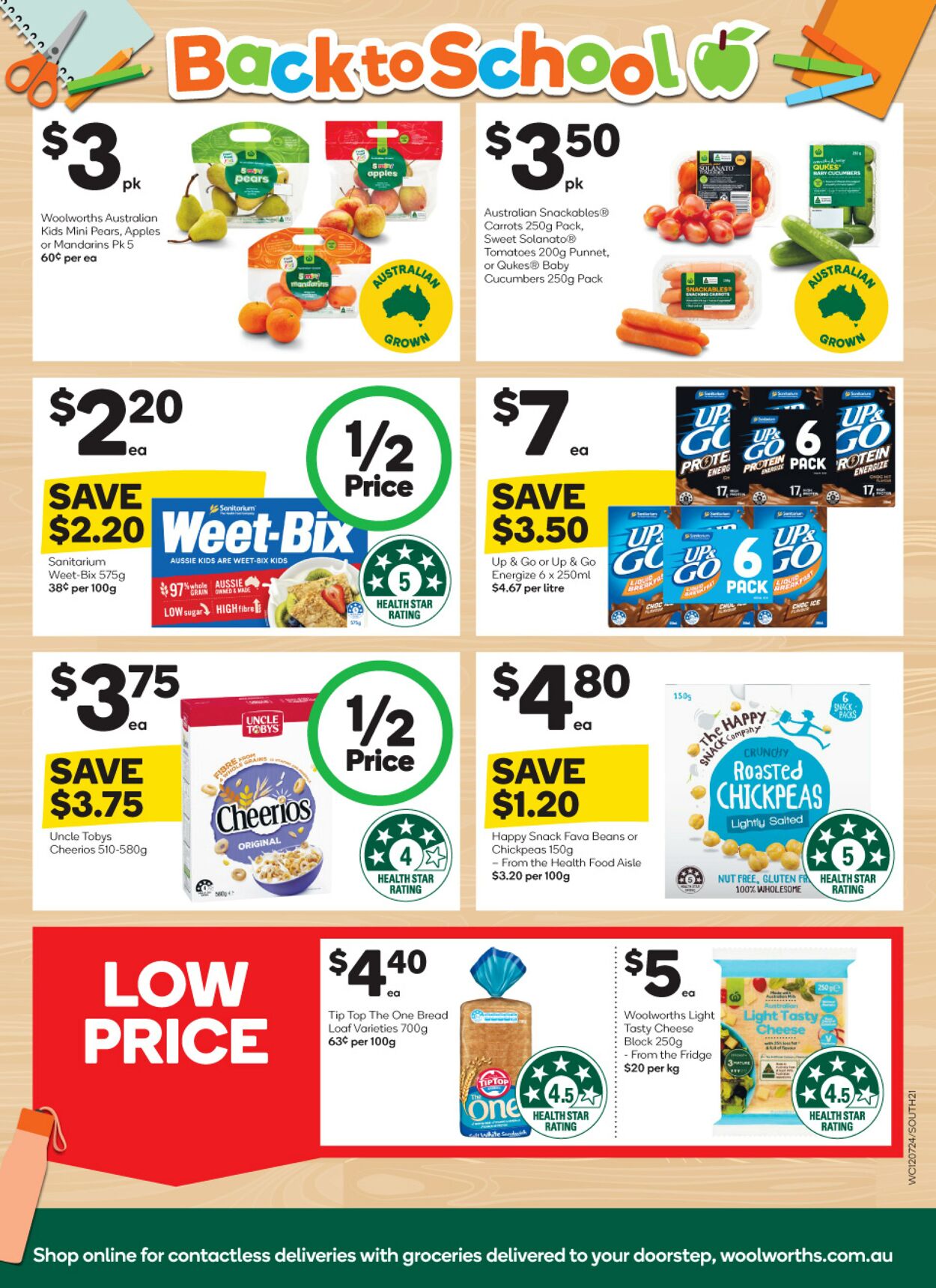 Catalogue Woolworths 12.07.2023 - 18.07.2023