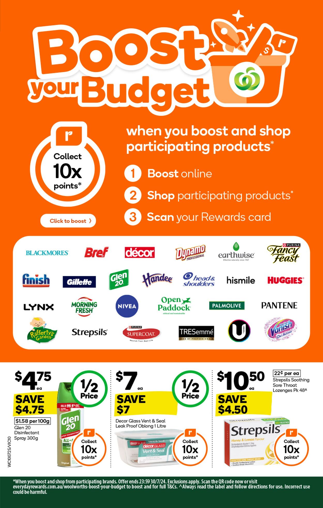 Catalogue Woolworths 10.07.2024 - 16.07.2024