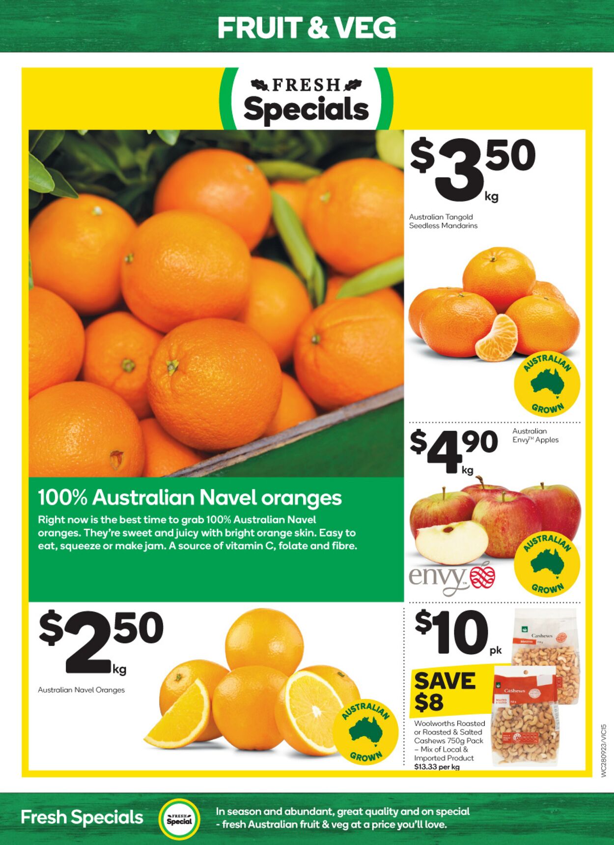 Catalogue Woolworths 28.09.2022 - 04.10.2022