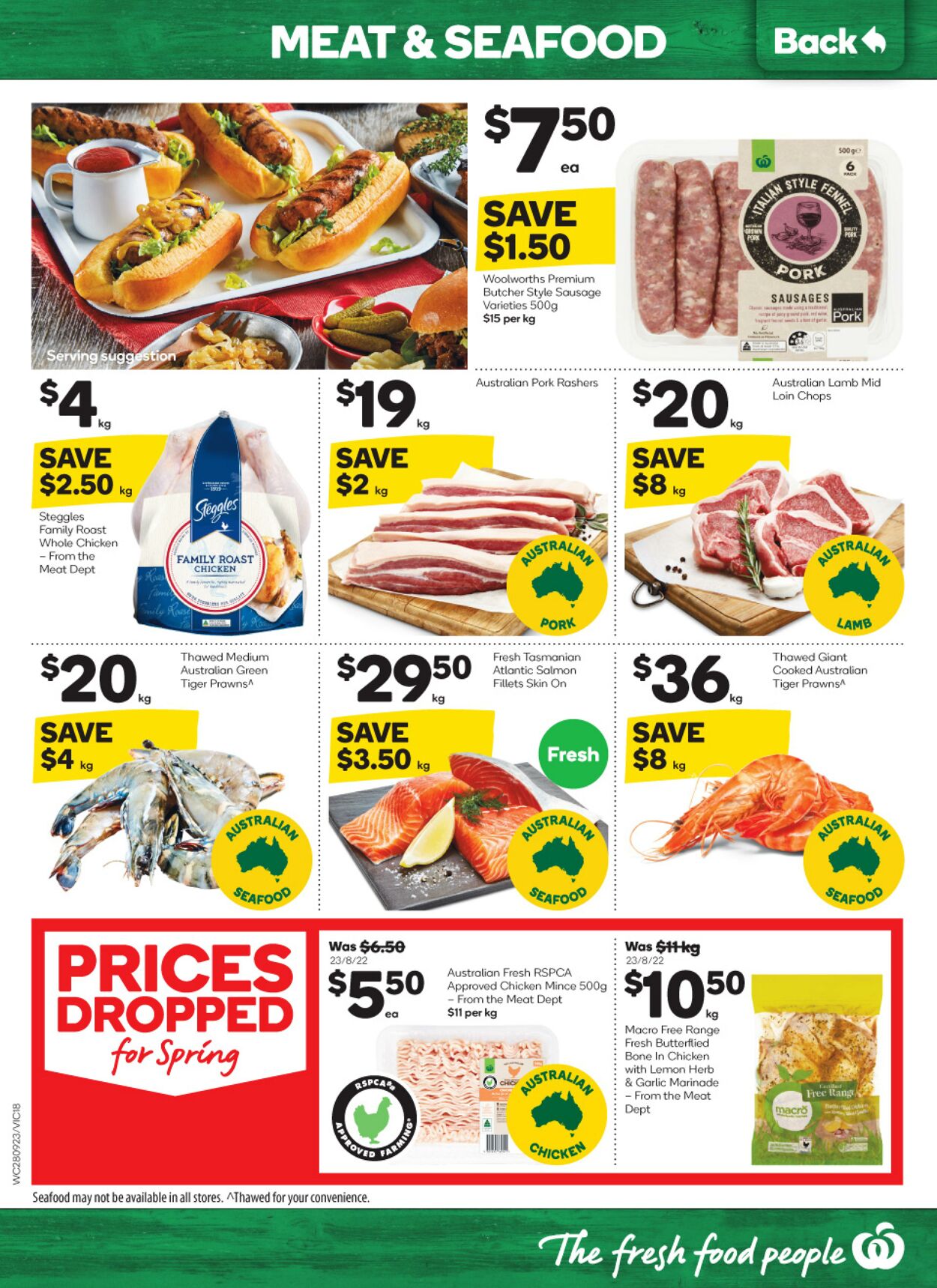 Catalogue Woolworths 28.09.2022 - 04.10.2022