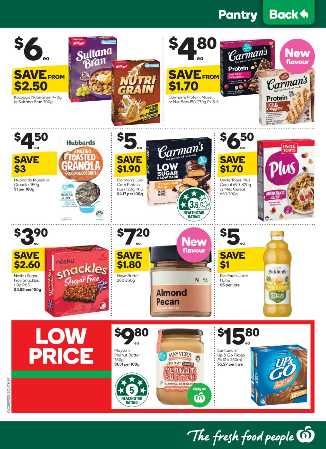 Catalogue Woolworths 28.09.2022 - 04.10.2022