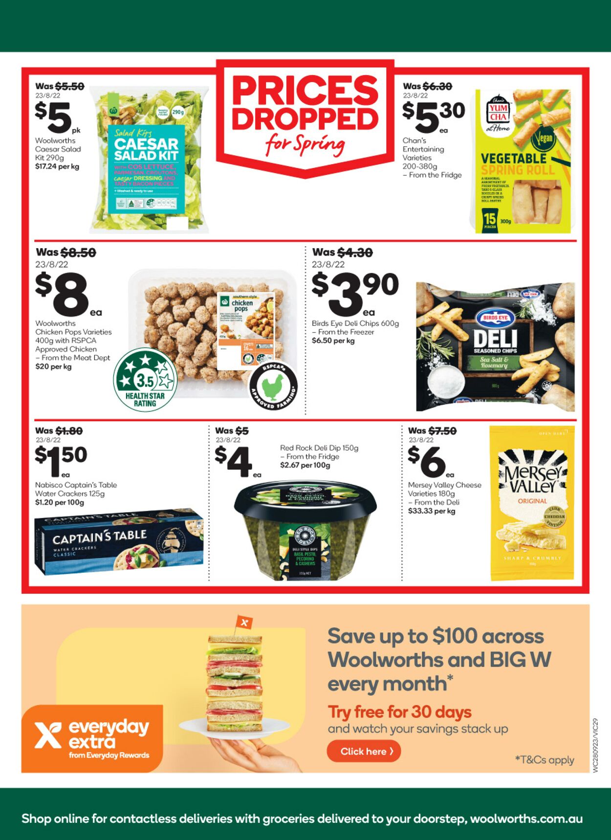 Catalogue Woolworths 28.09.2022 - 04.10.2022