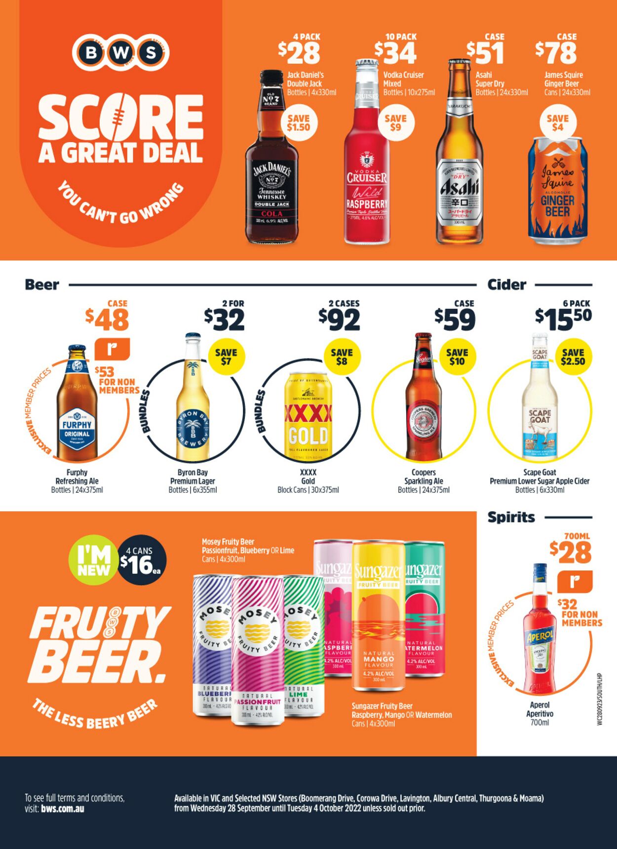 Catalogue Woolworths 28.09.2022 - 04.10.2022