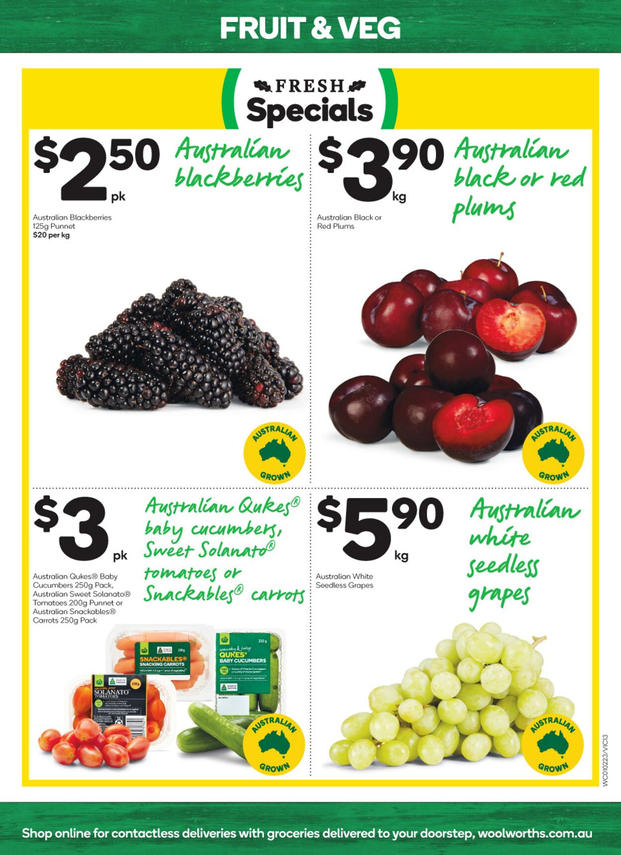 Catalogue Woolworths 01.02.2023 - 07.02.2023