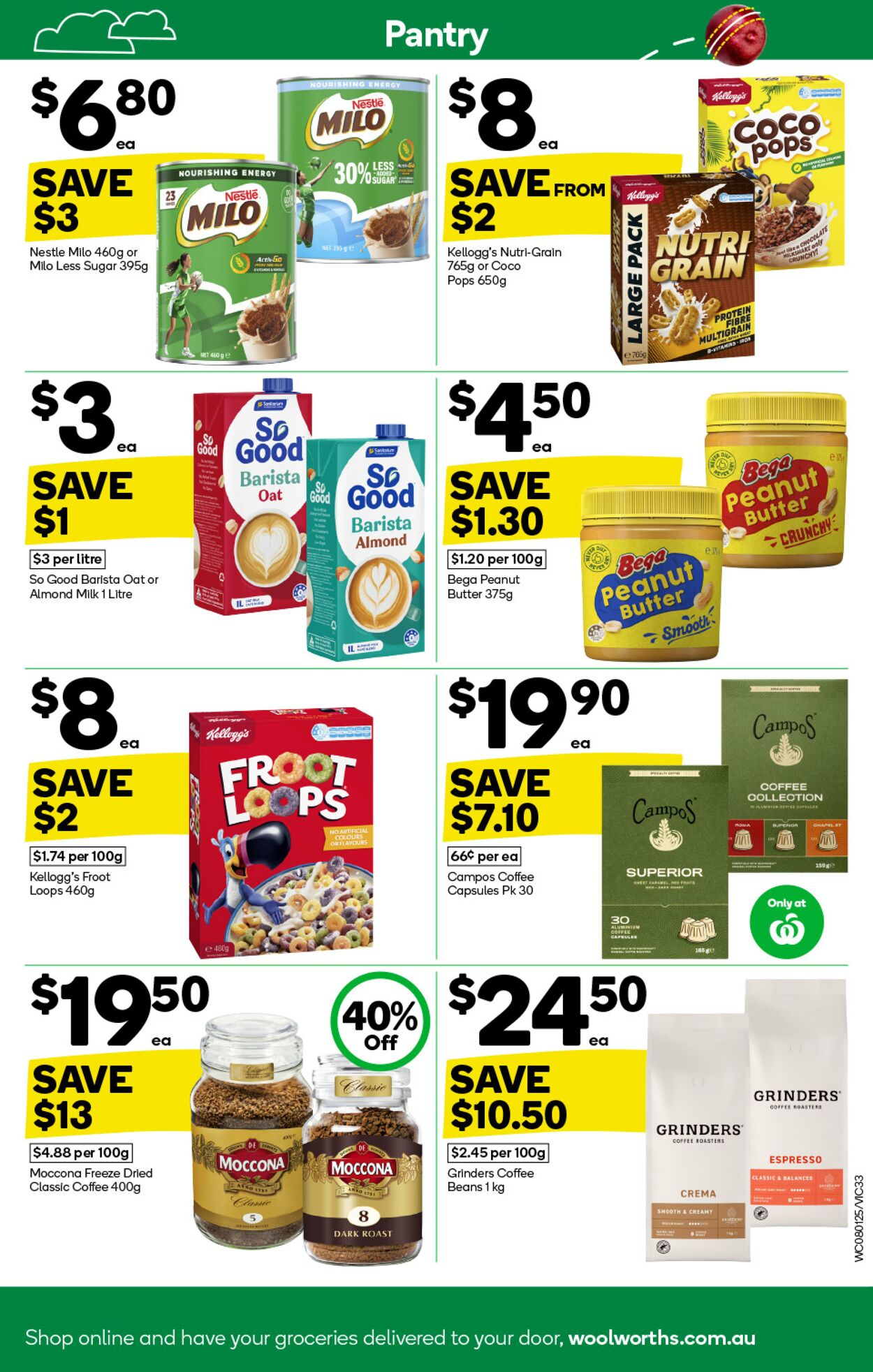 Catalogue Woolworths 08.01.2025 - 14.01.2025