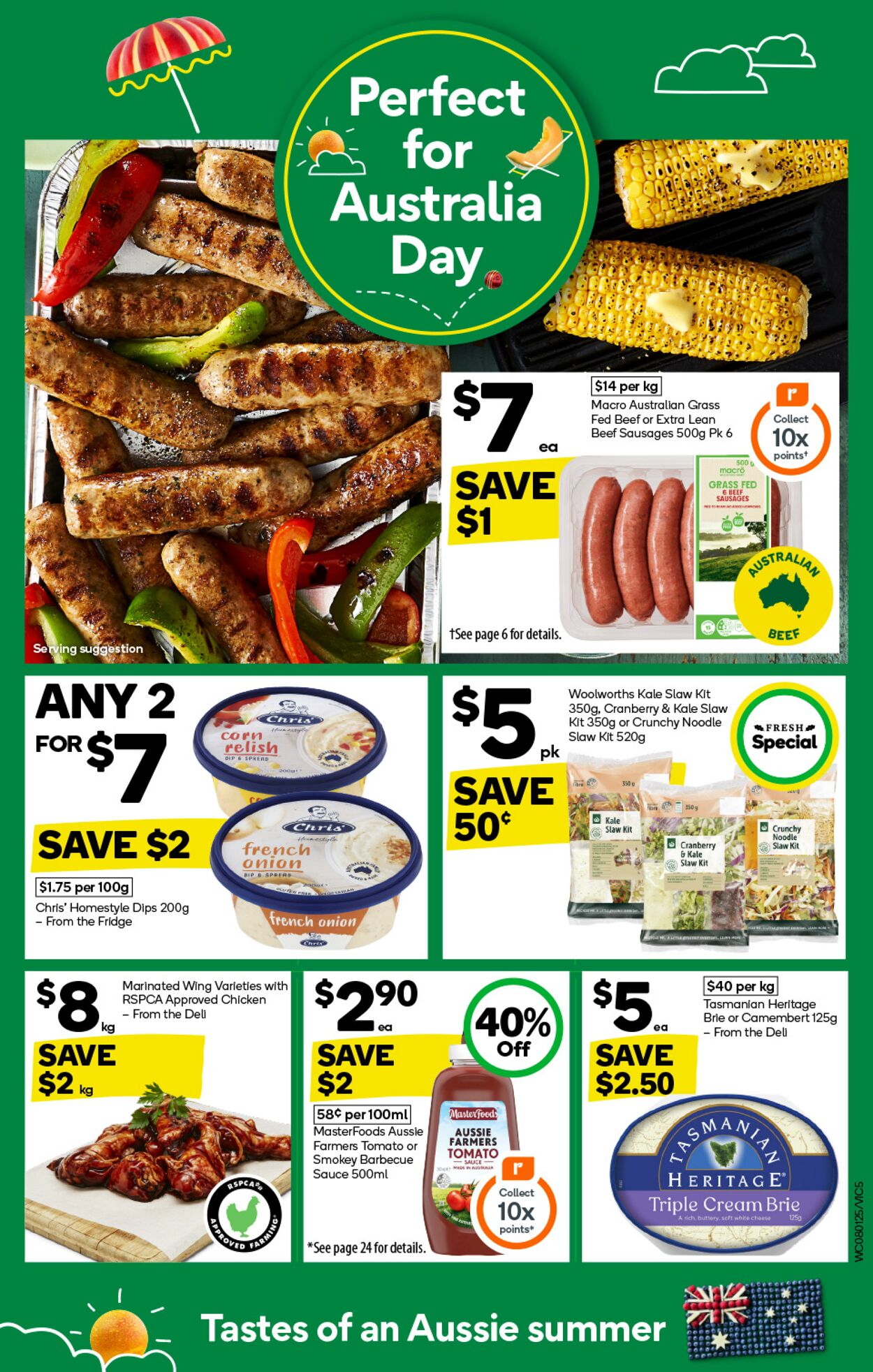 Catalogue Woolworths 08.01.2025 - 14.01.2025