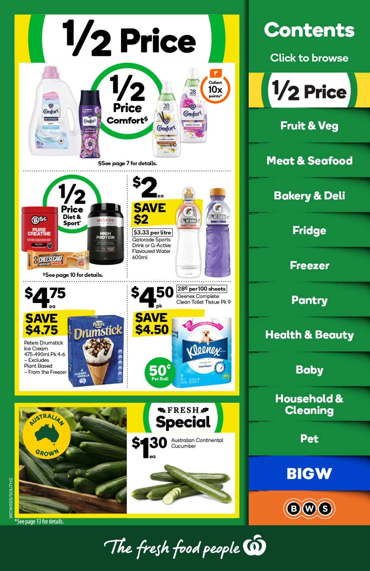 Catalogue Woolworths 16.10.2024 - 22.10.2024