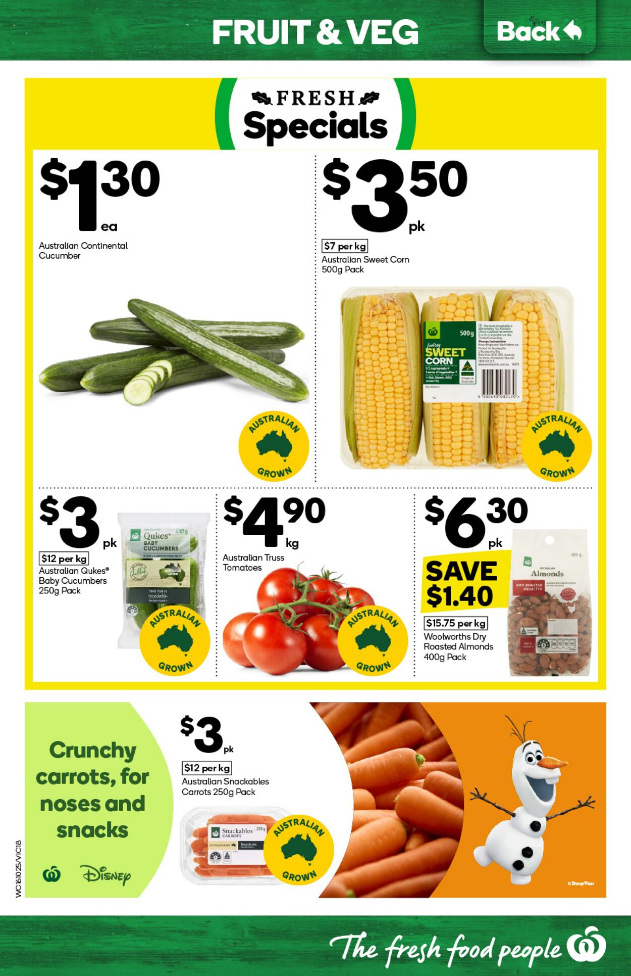 Catalogue Woolworths 16.10.2024 - 22.10.2024