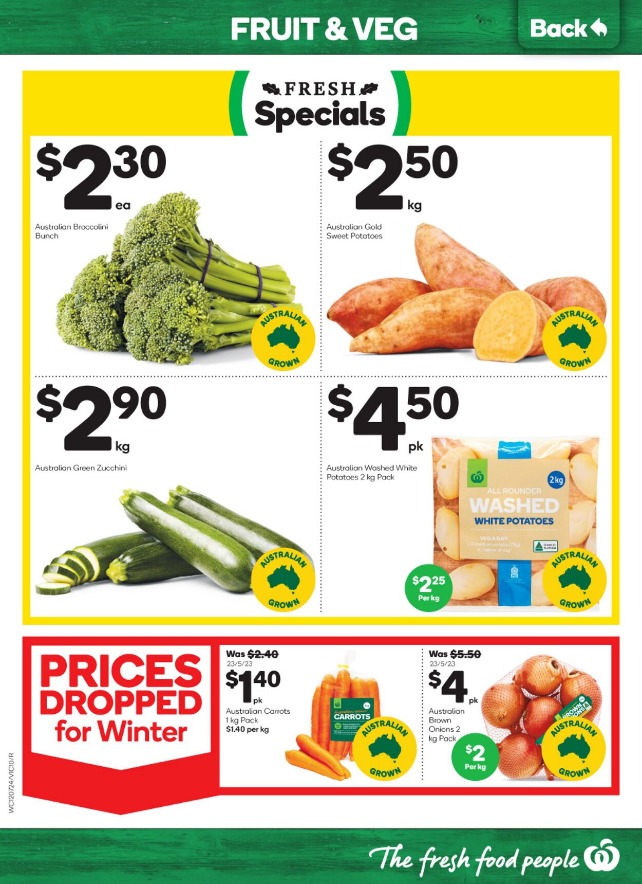 Catalogue Woolworths 12.07.2023 - 18.07.2023