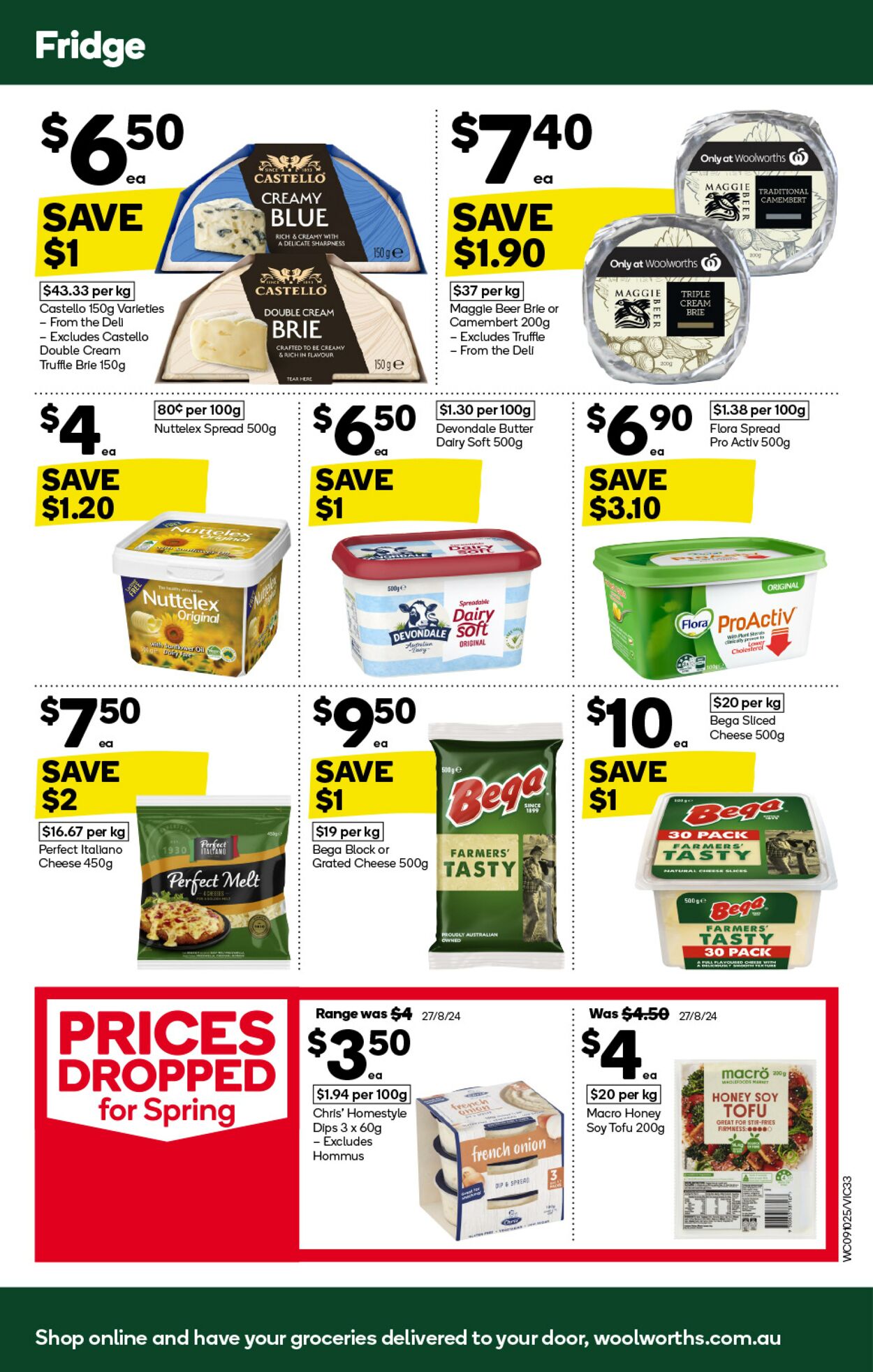 Catalogue Woolworths 09.10.2024 - 15.10.2024