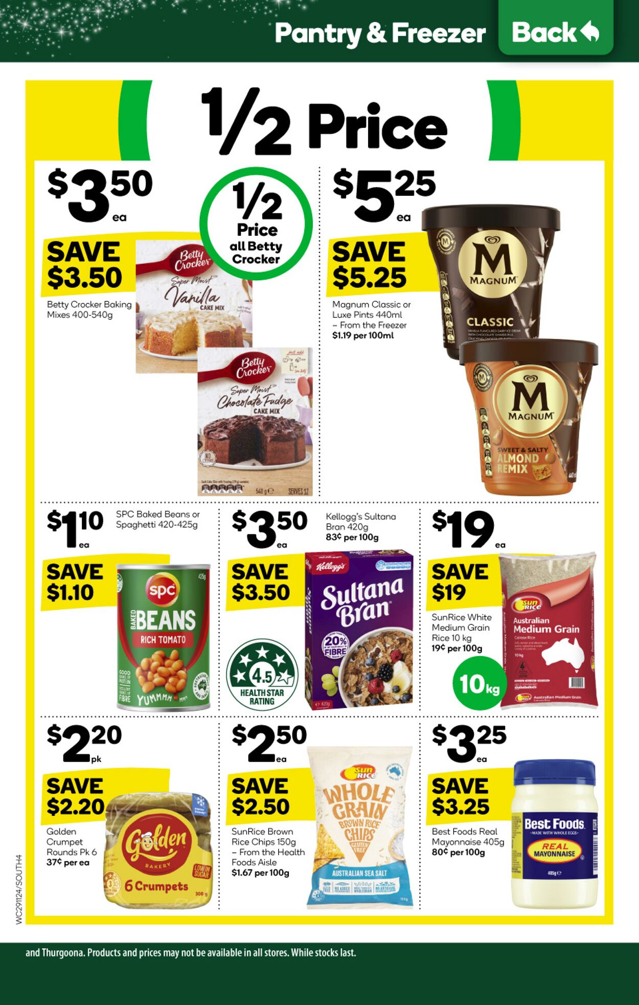 Catalogue Woolworths 29.11.2023 - 05.12.2023