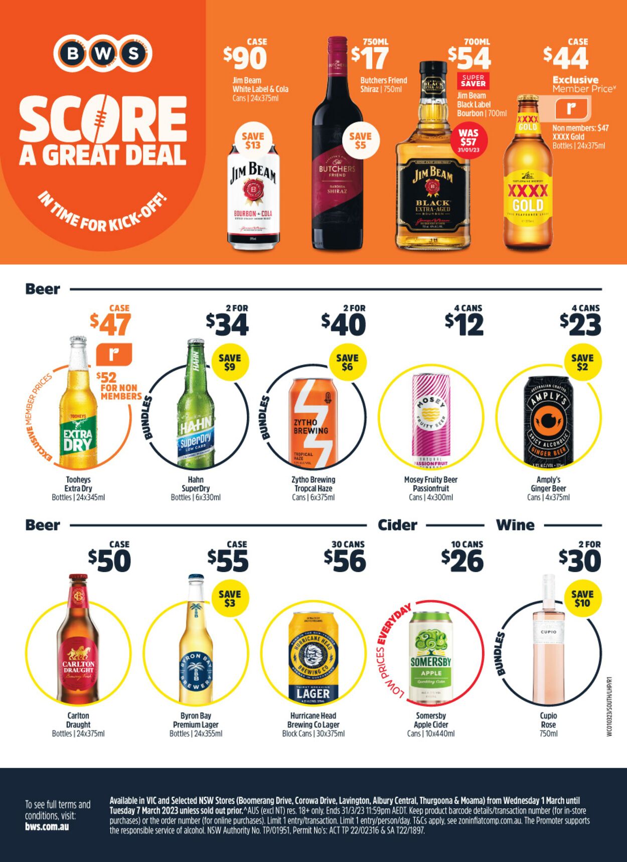 Catalogue Woolworths 01.03.2023 - 07.03.2023