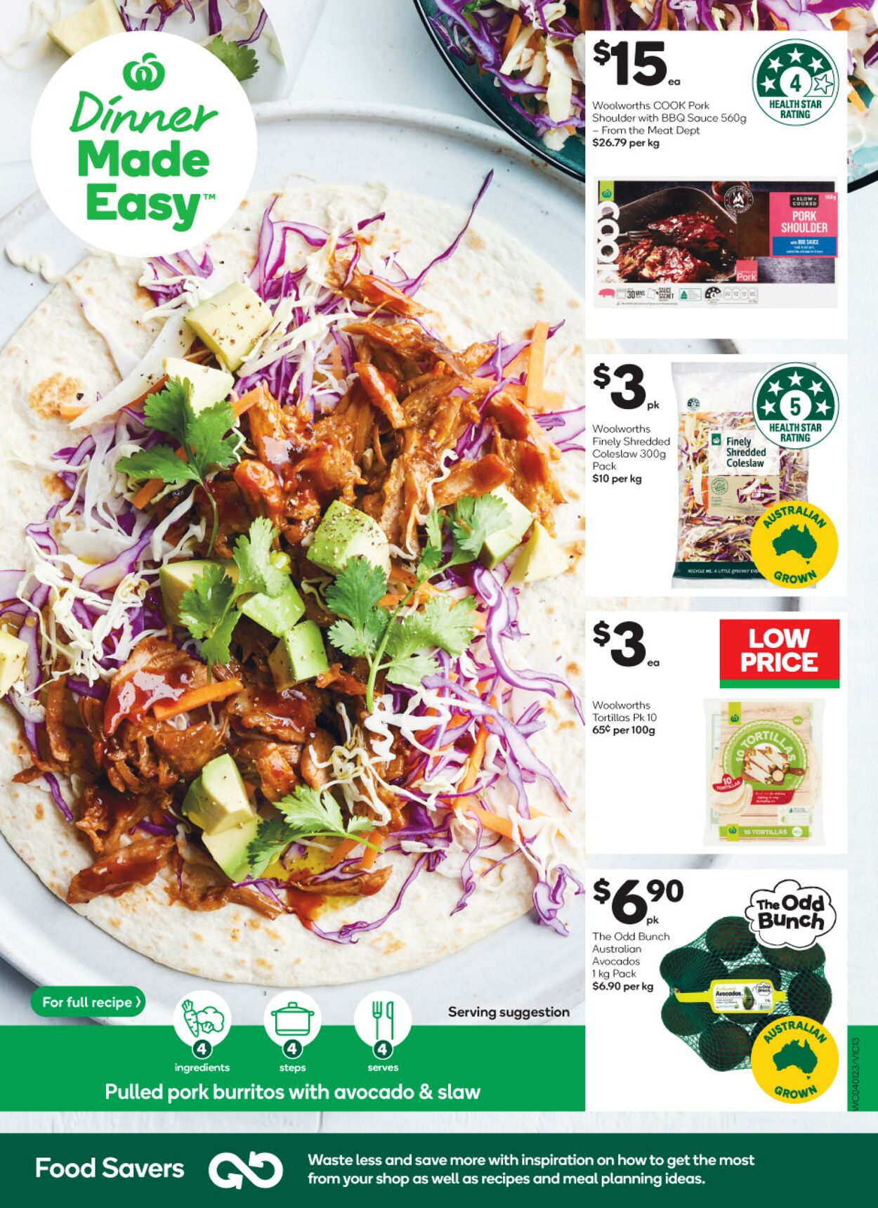 Catalogue Woolworths 04.01.2023 - 10.01.2023