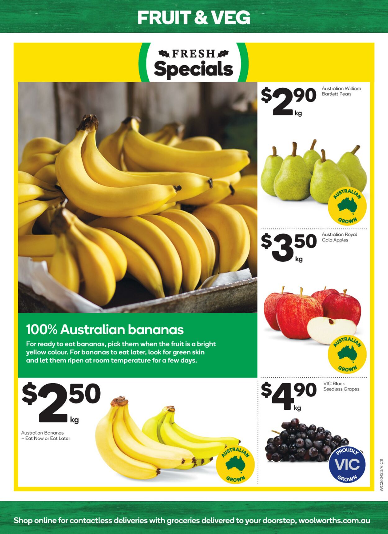 Catalogue Woolworths 26.04.2023 - 02.05.2023