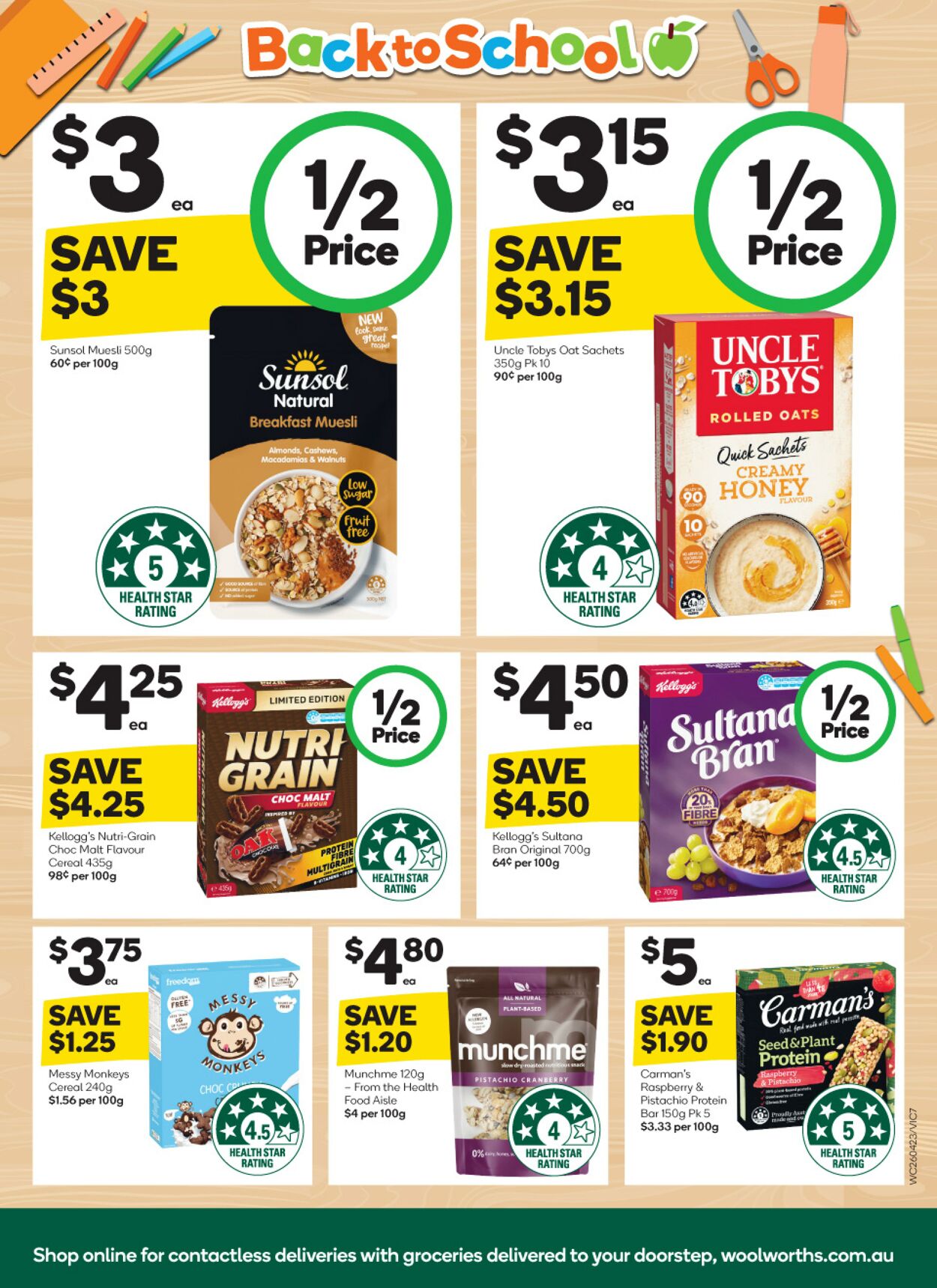 Catalogue Woolworths 26.04.2023 - 02.05.2023