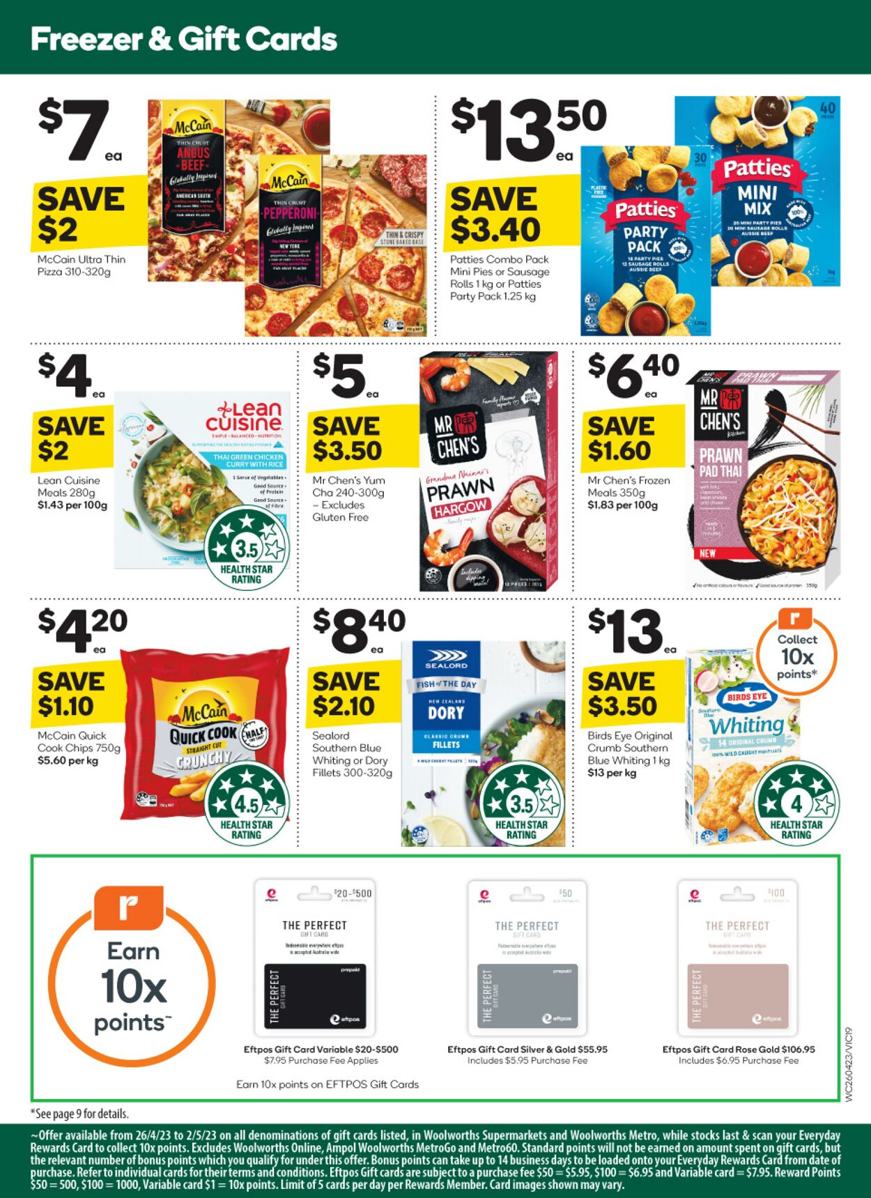 Catalogue Woolworths 26.04.2023 - 02.05.2023