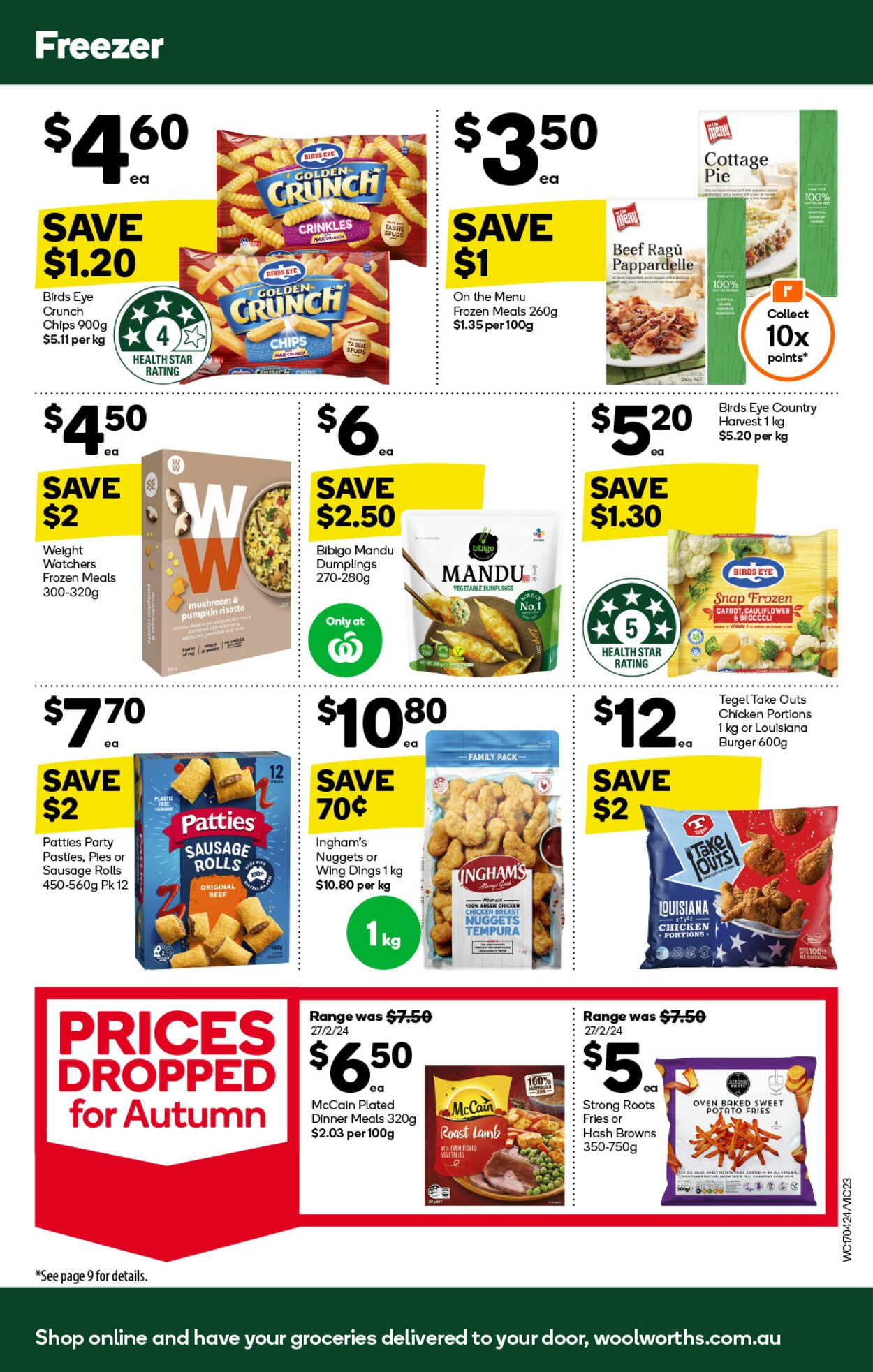 Catalogue Woolworths 17.04.2024 - 23.04.2024