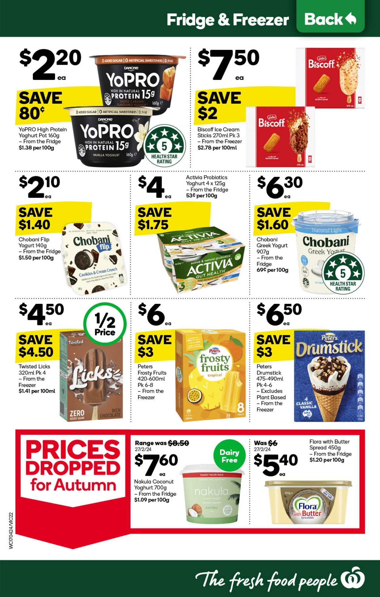 Catalogue Woolworths 17.04.2024 - 23.04.2024