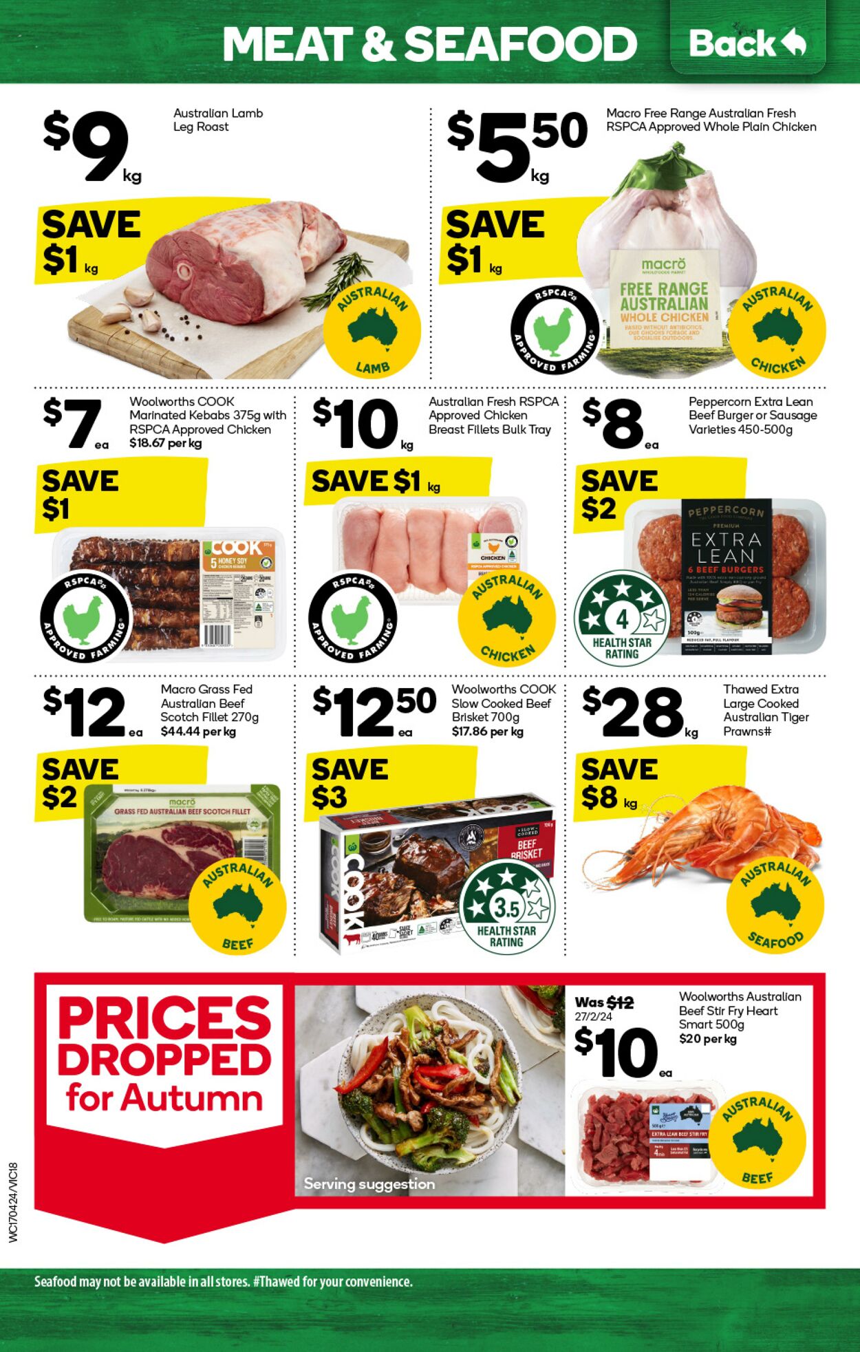 Catalogue Woolworths 17.04.2024 - 23.04.2024