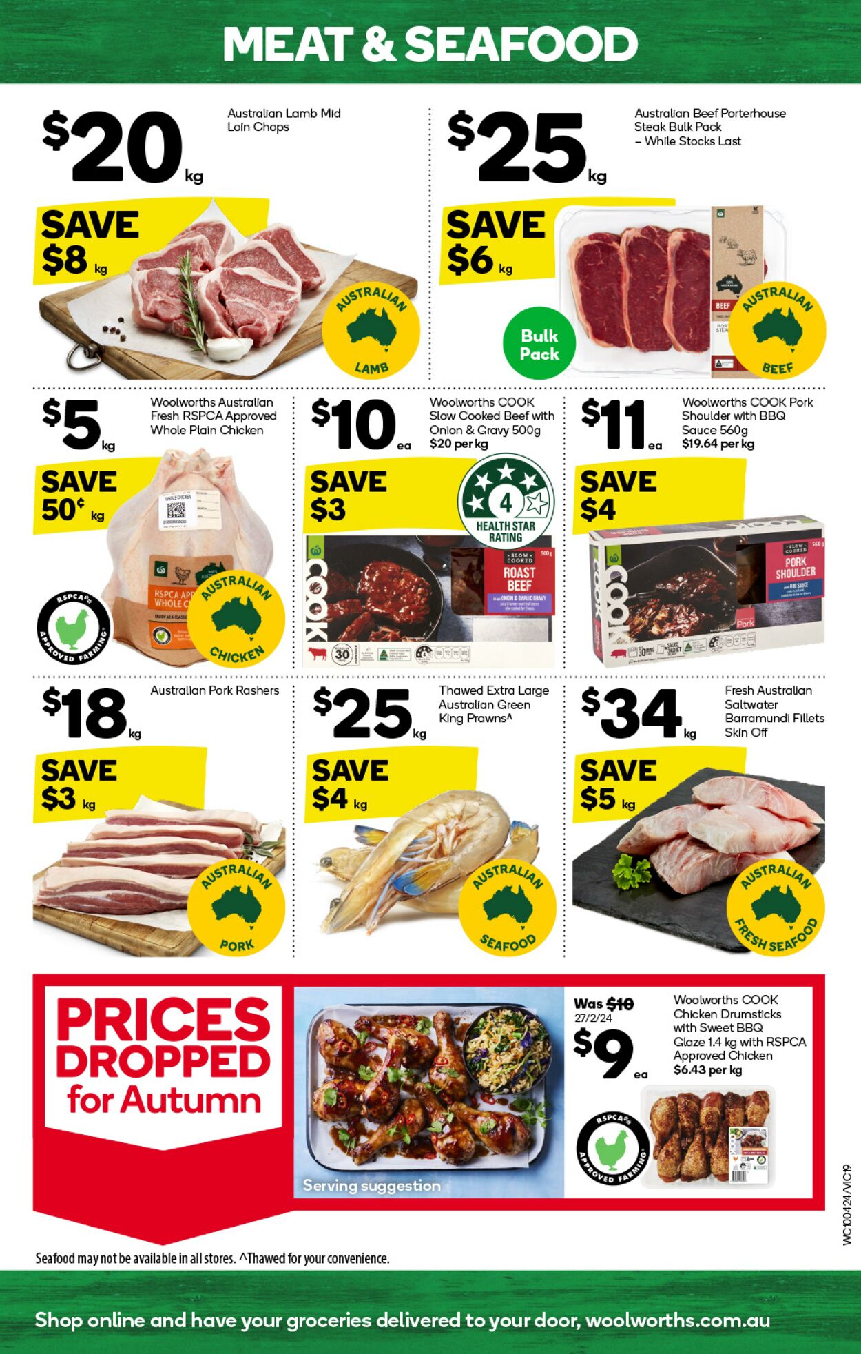 Catalogue Woolworths 10.04.2024 - 16.04.2024