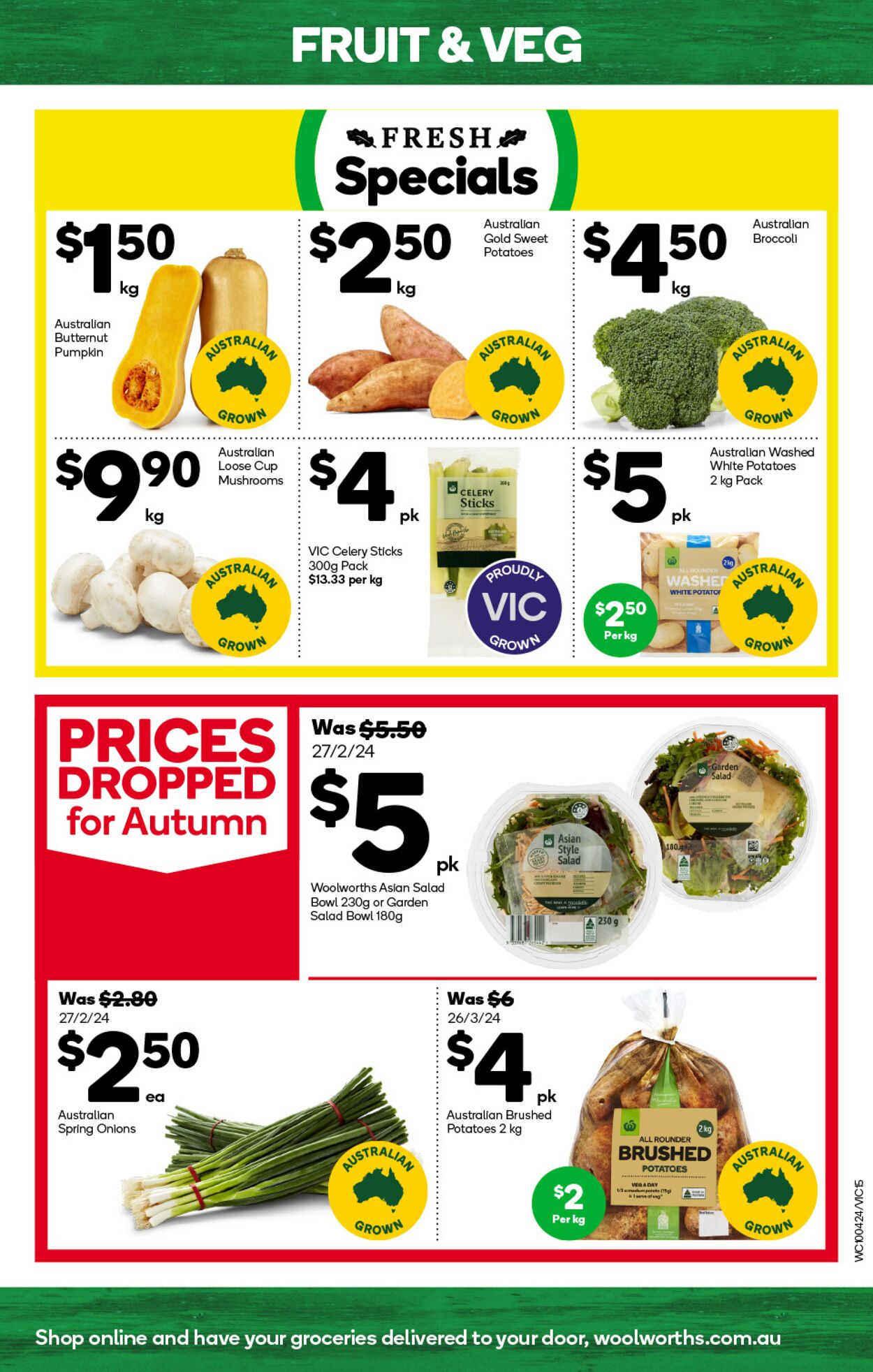 Catalogue Woolworths 10.04.2024 - 16.04.2024