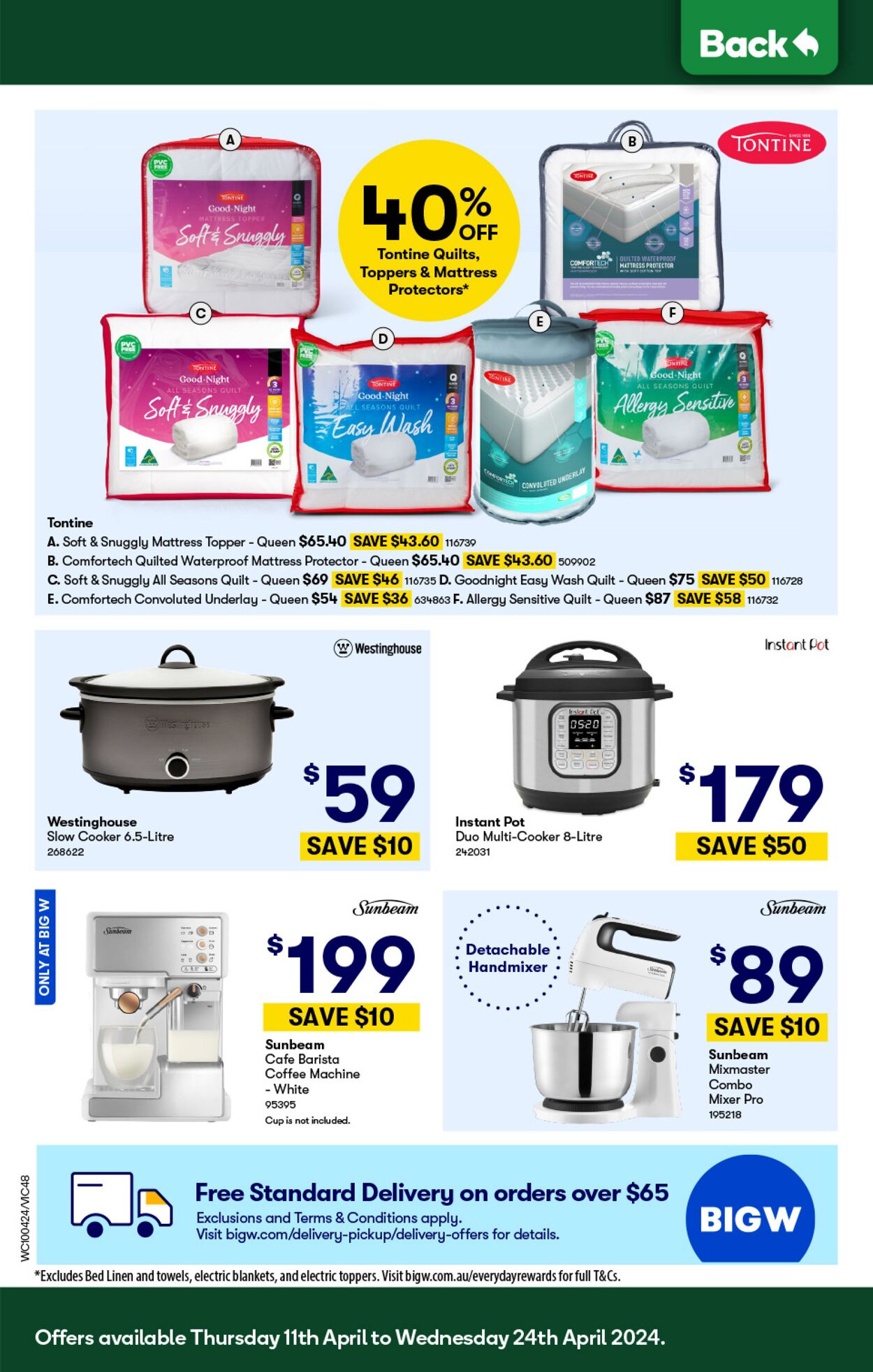 Catalogue Woolworths 10.04.2024 - 16.04.2024