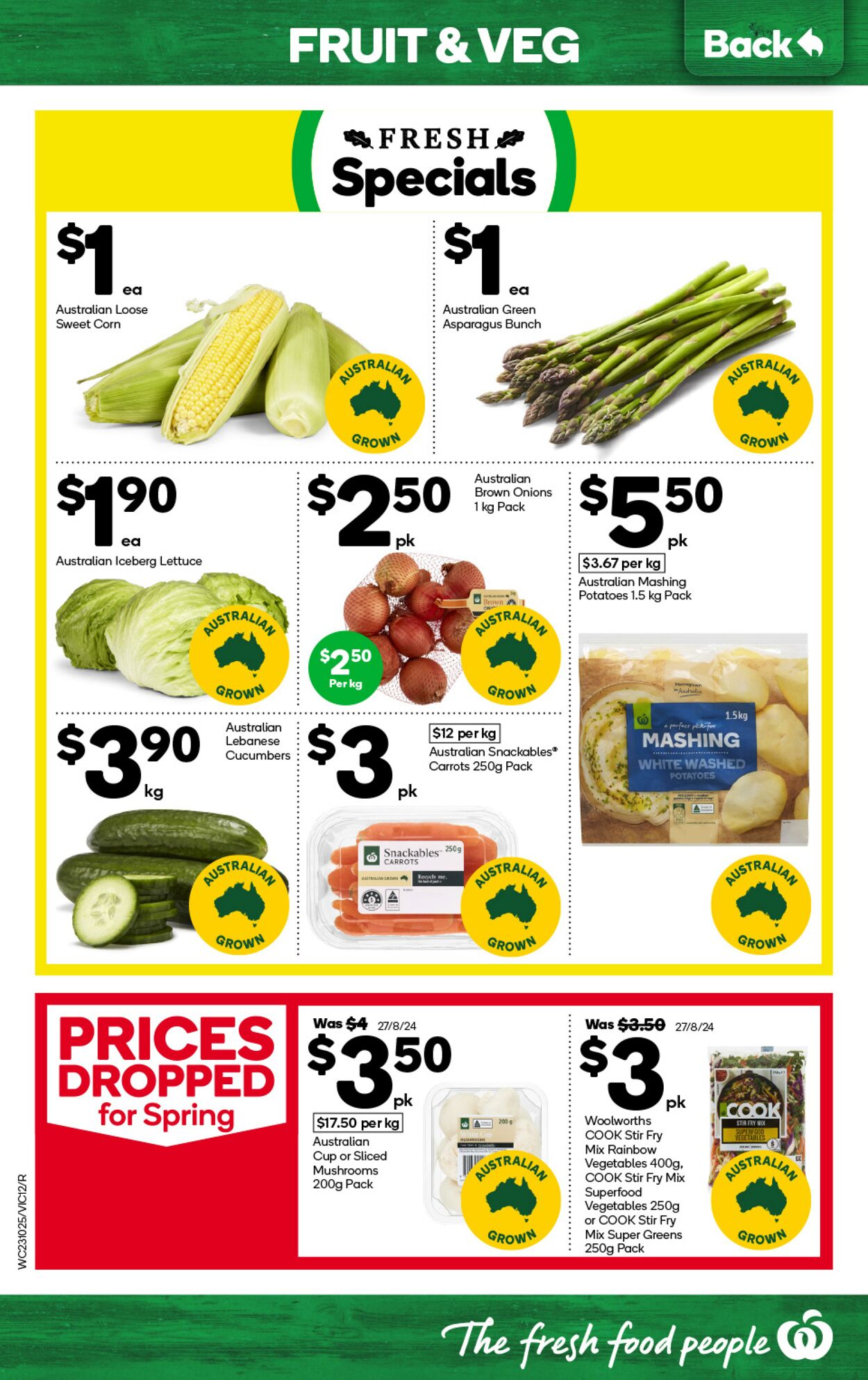 Catalogue Woolworths 23.10.2024 - 29.10.2024