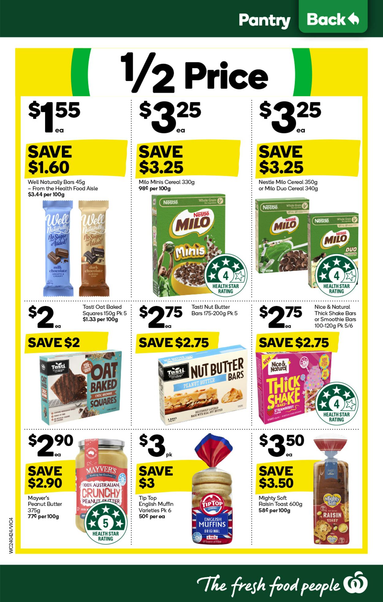 Catalogue Woolworths 24.04.2024 - 30.04.2024