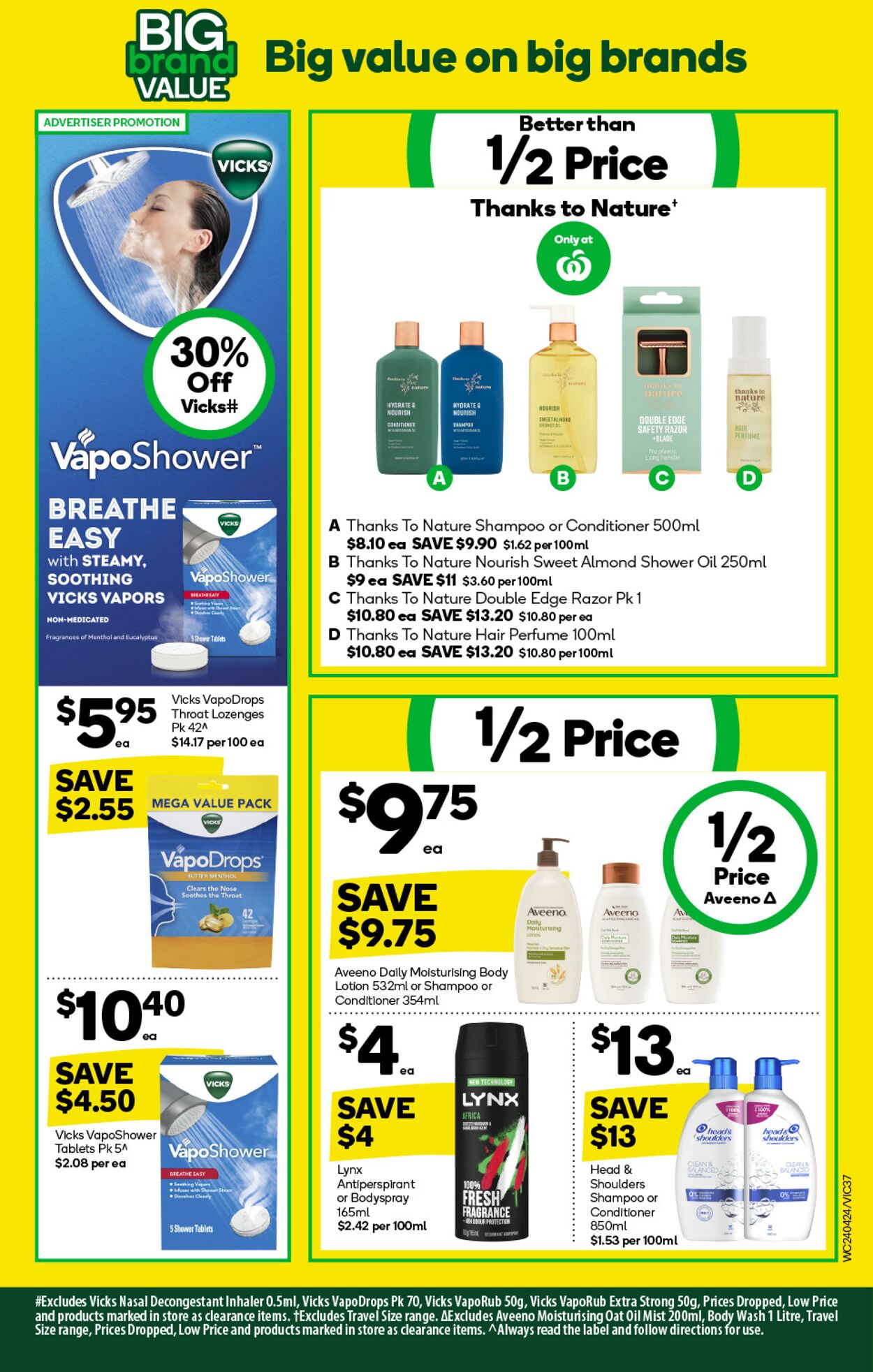 Catalogue Woolworths 24.04.2024 - 30.04.2024