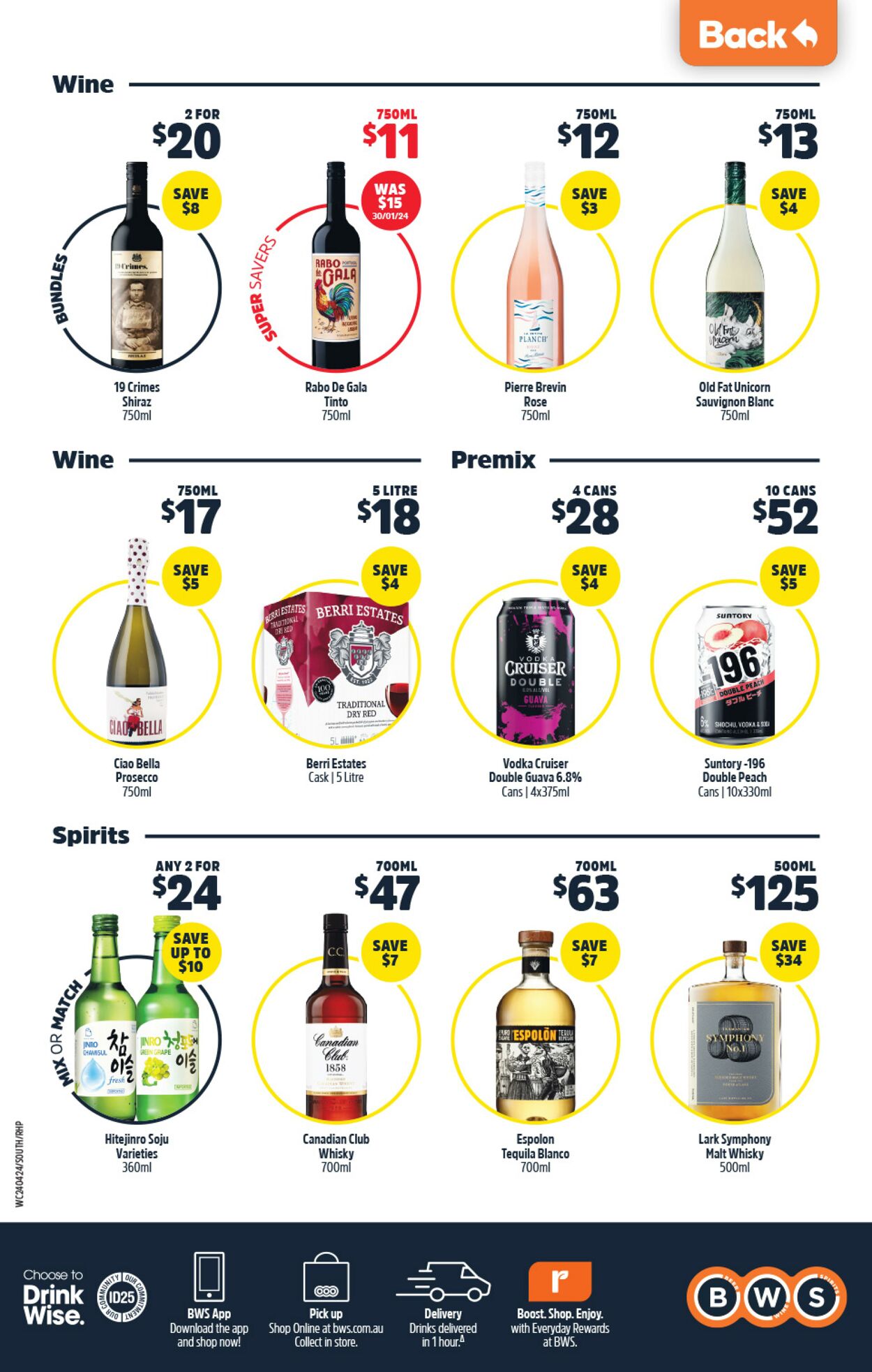 Catalogue Woolworths 24.04.2024 - 30.04.2024