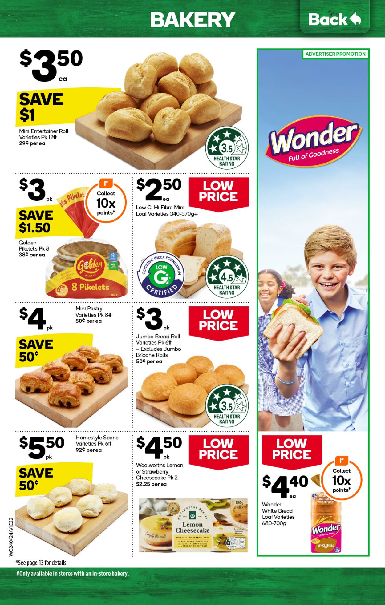 Catalogue Woolworths 24.04.2024 - 30.04.2024