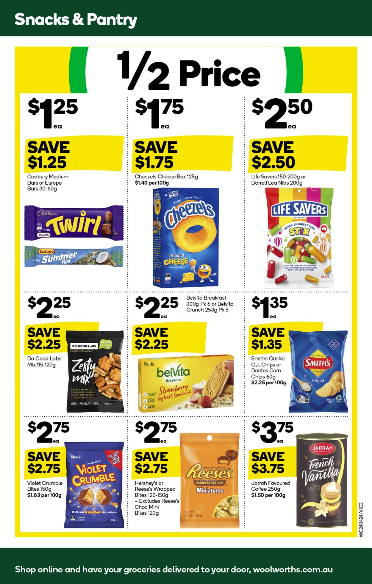 Catalogue Woolworths 24.04.2024 - 30.04.2024